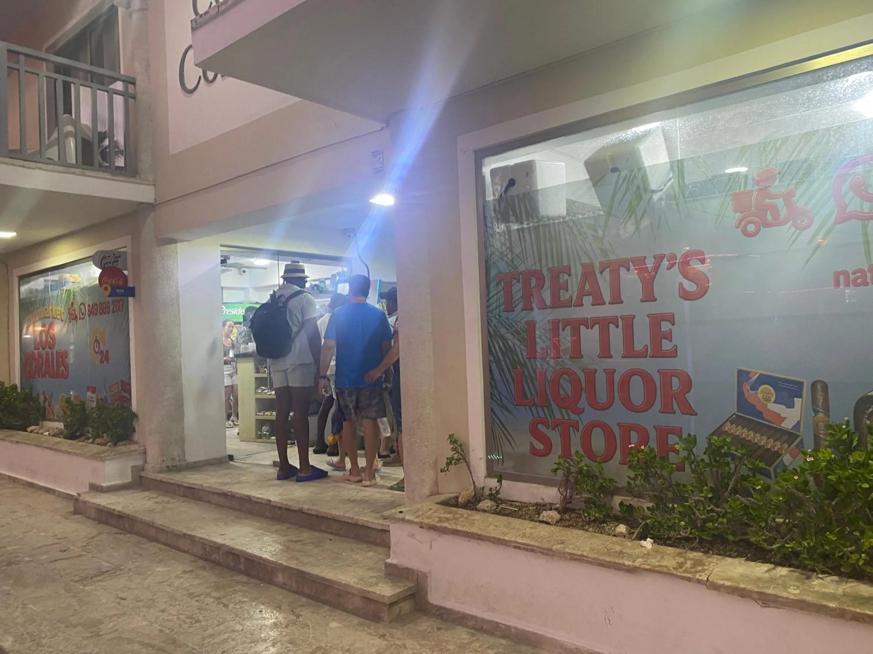 Street view in Hotel Las Rosas de Punta Cana