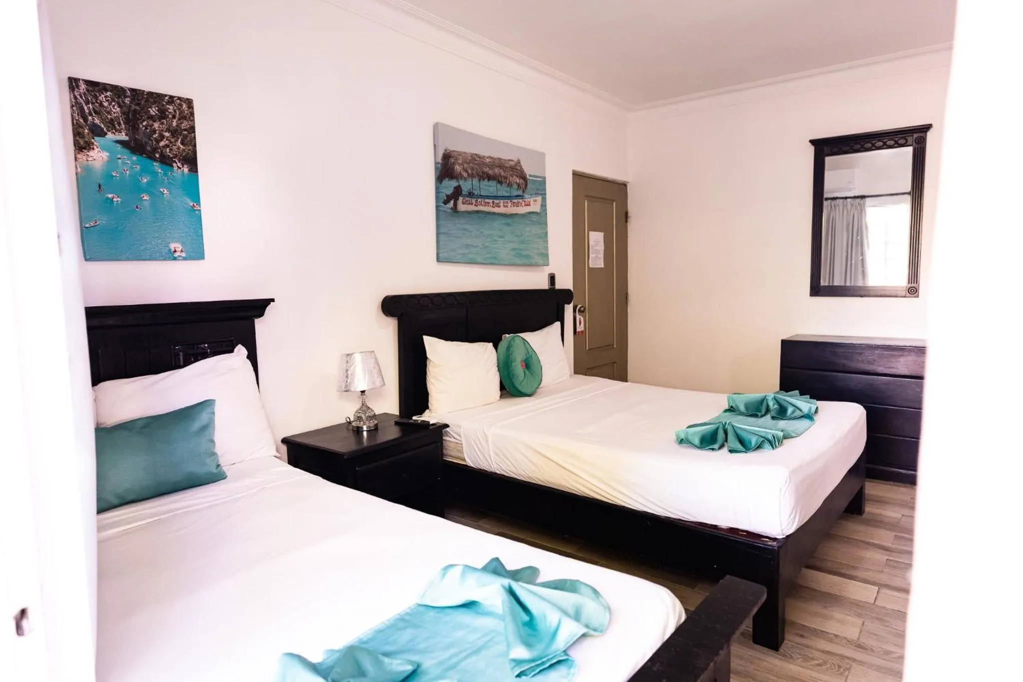 Bed in Hotel Las Rosas de Punta Cana