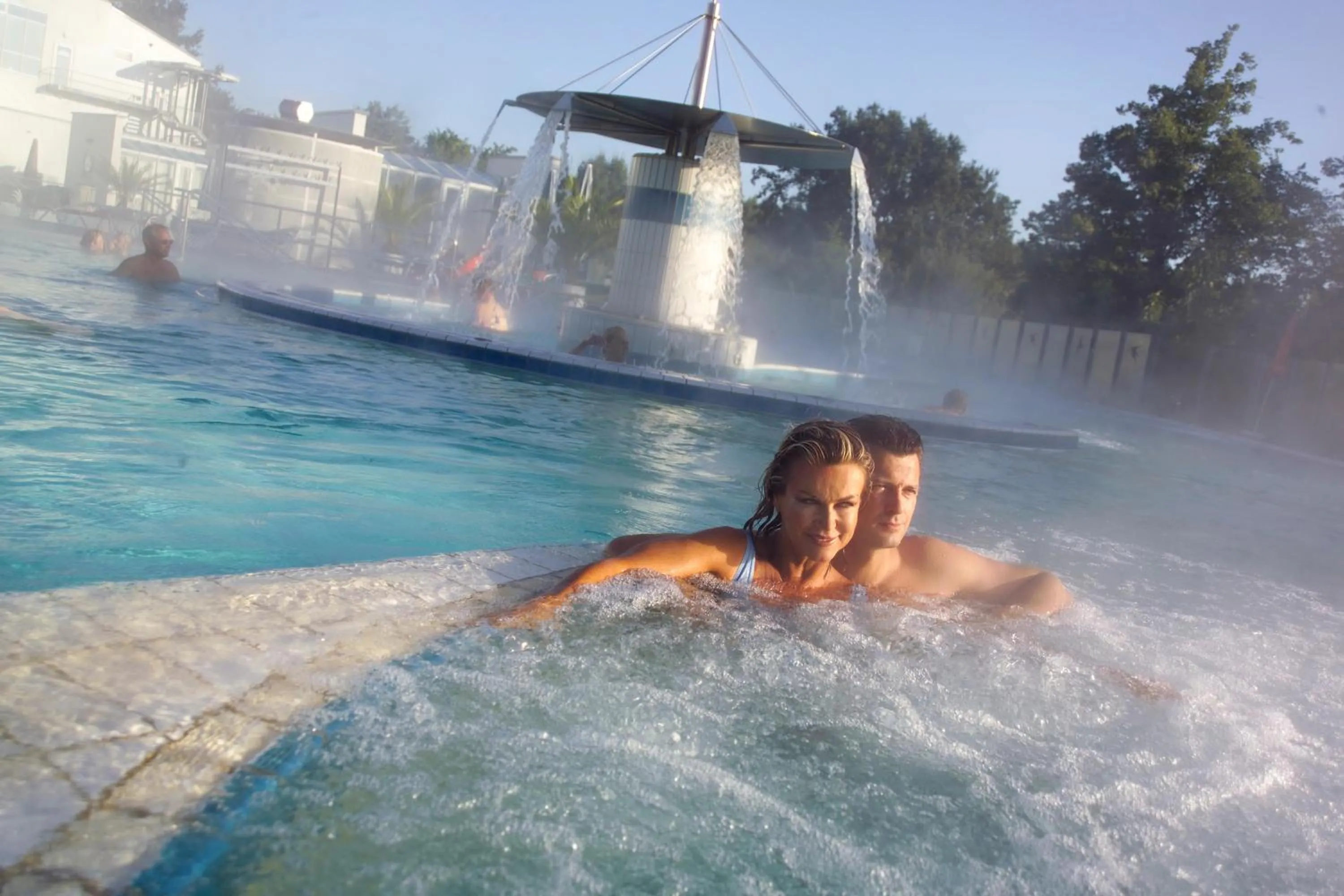 Spa and wellness centre/facilities in Appartmenthaus Thermenhof