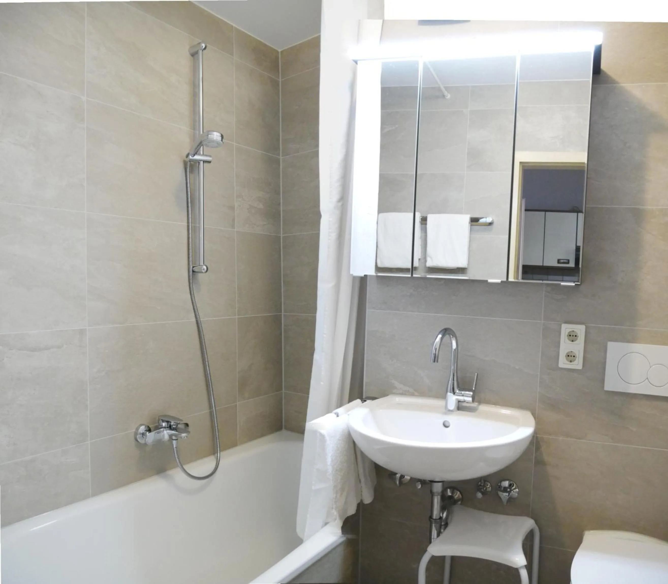 Bathroom in Appartmenthaus Thermenhof