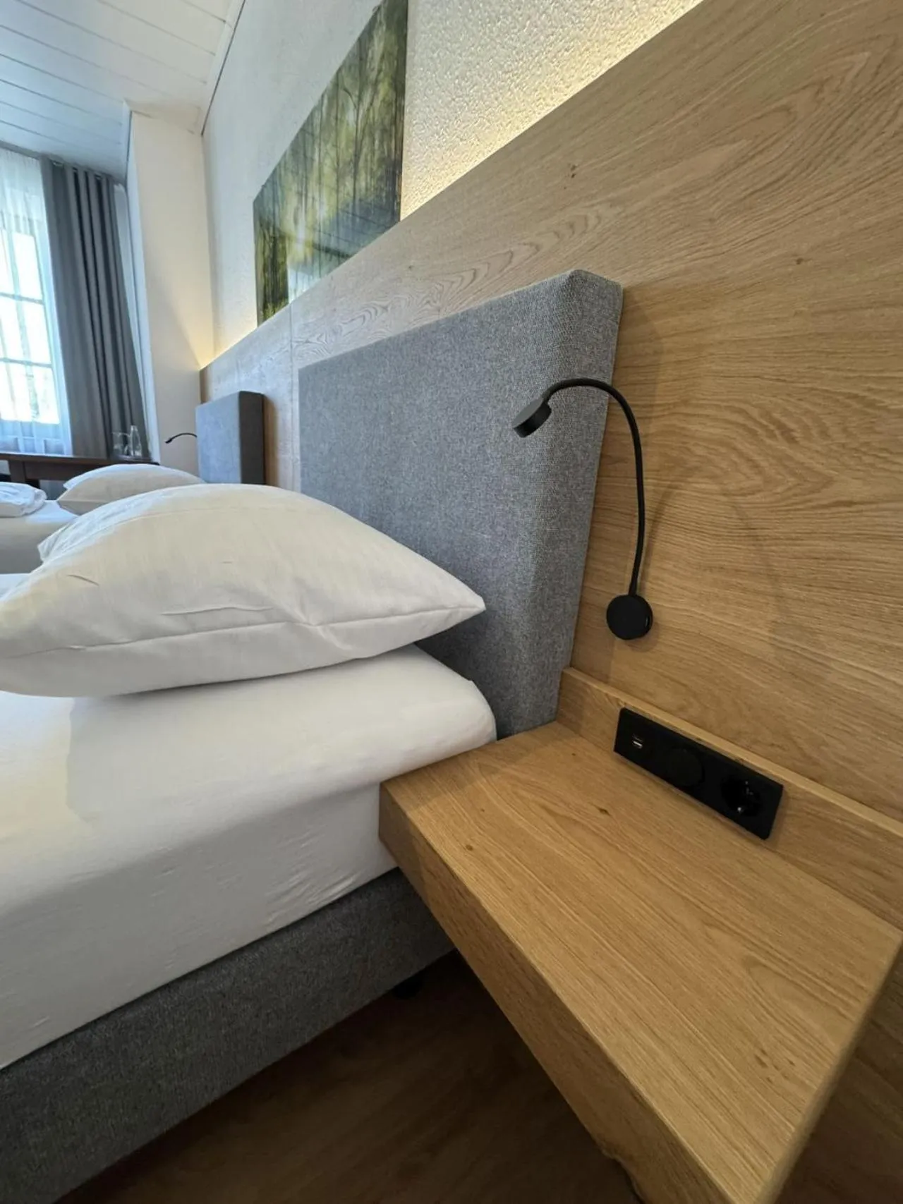 Bed in Landhotel Schlappinger-Hof