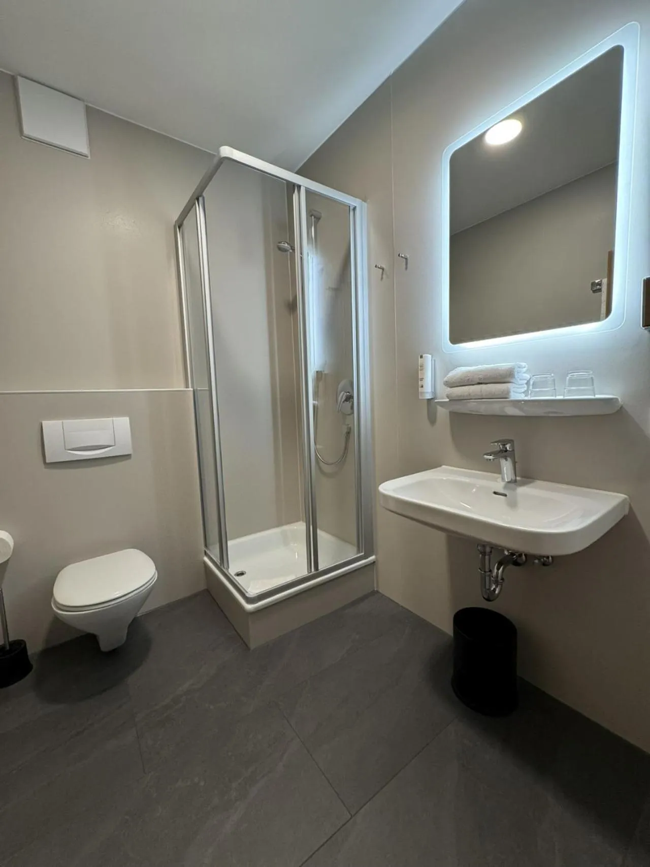 Shower in Landhotel Schlappinger-Hof