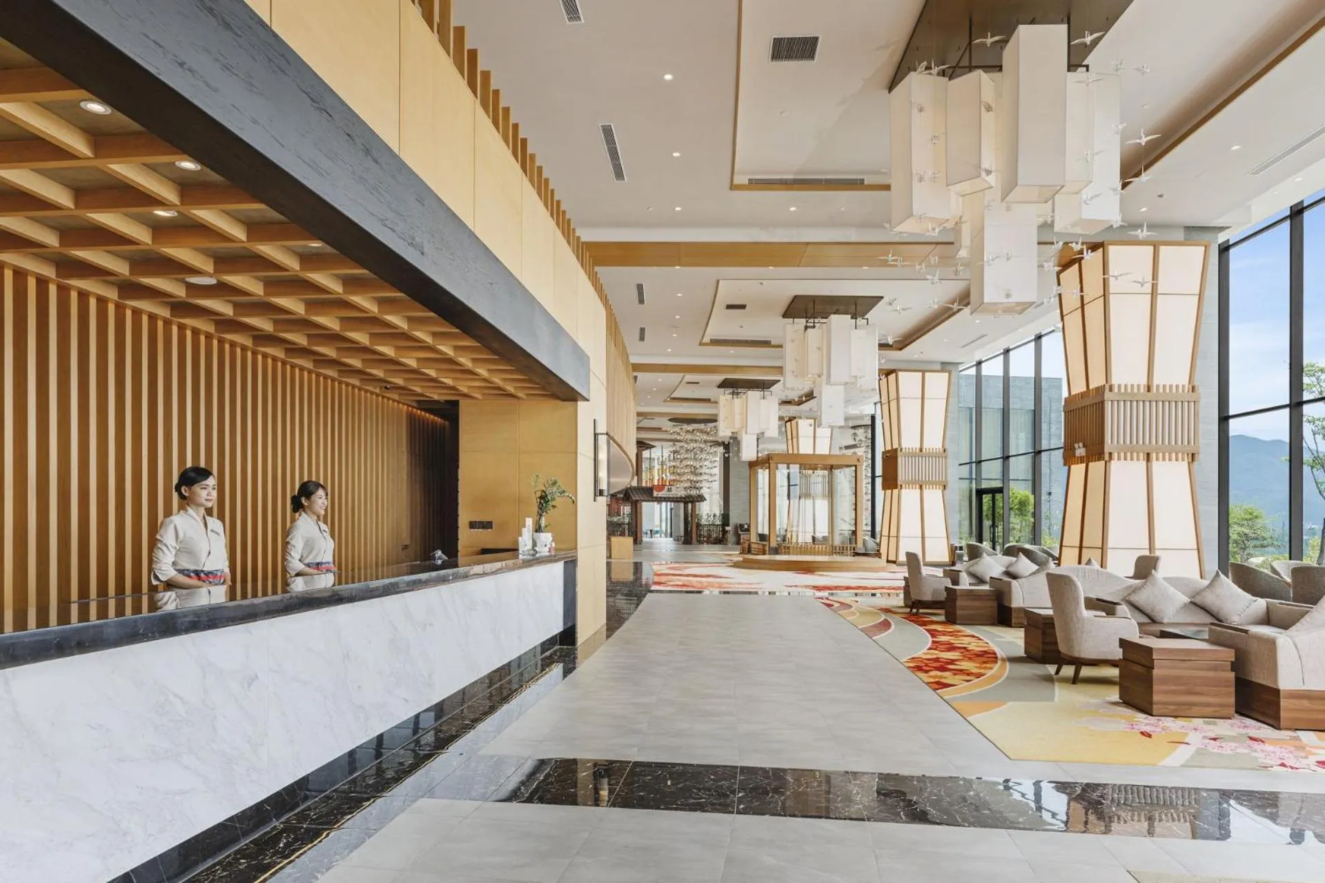 Lobby or reception in Da Nang - Mikazuki Japanese Resorts & Spa