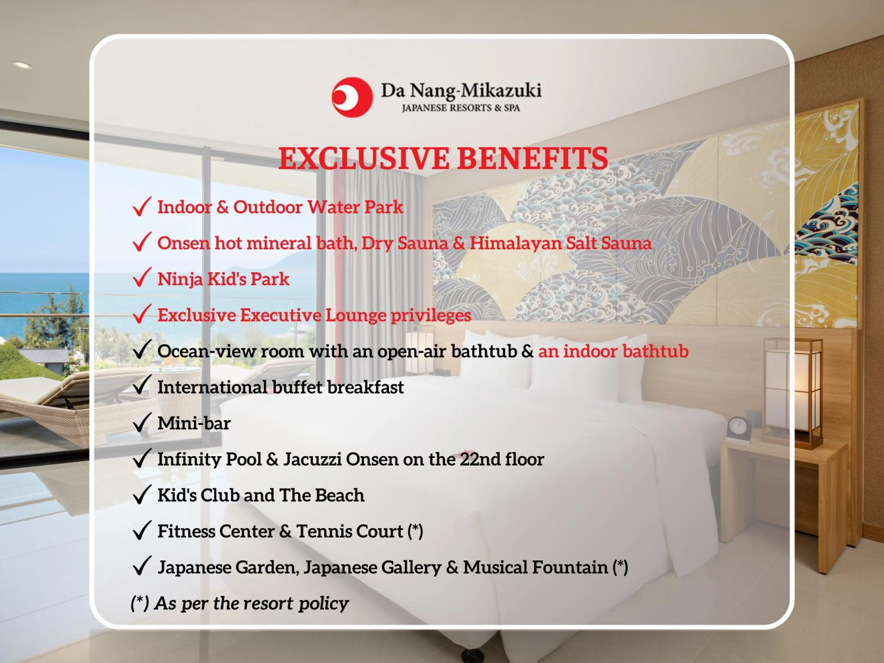 Text overlay in Da Nang - Mikazuki Japanese Resorts & Spa