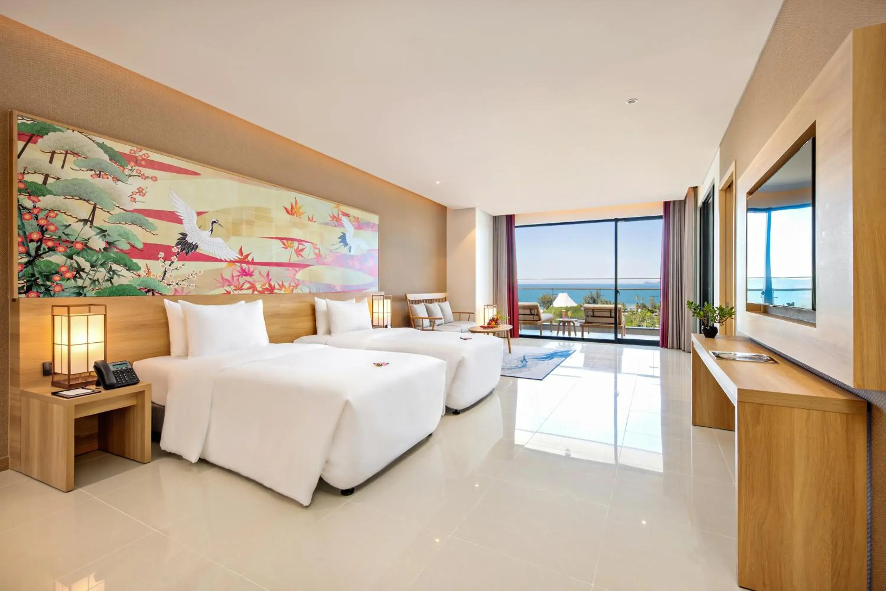 Photo of the whole room, Bed in Da Nang - Mikazuki Japanese Resorts & Spa Photo of the whole room, Bed in Da Nang - Mikazuki Japanese Resorts & Spa