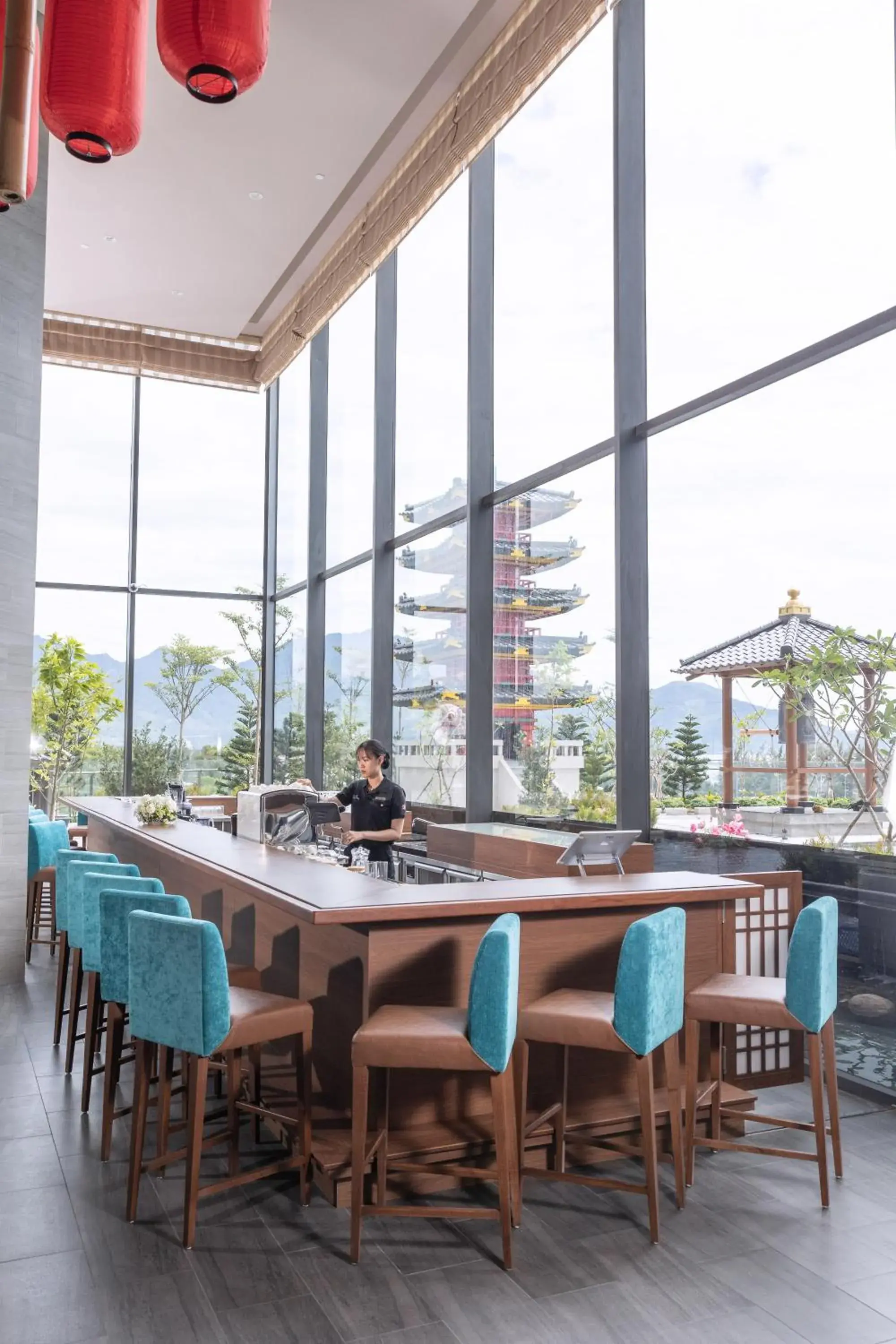 Lounge or bar in Da Nang - Mikazuki Japanese Resorts & Spa Lounge or bar in Da Nang - Mikazuki Japanese Resorts & Spa