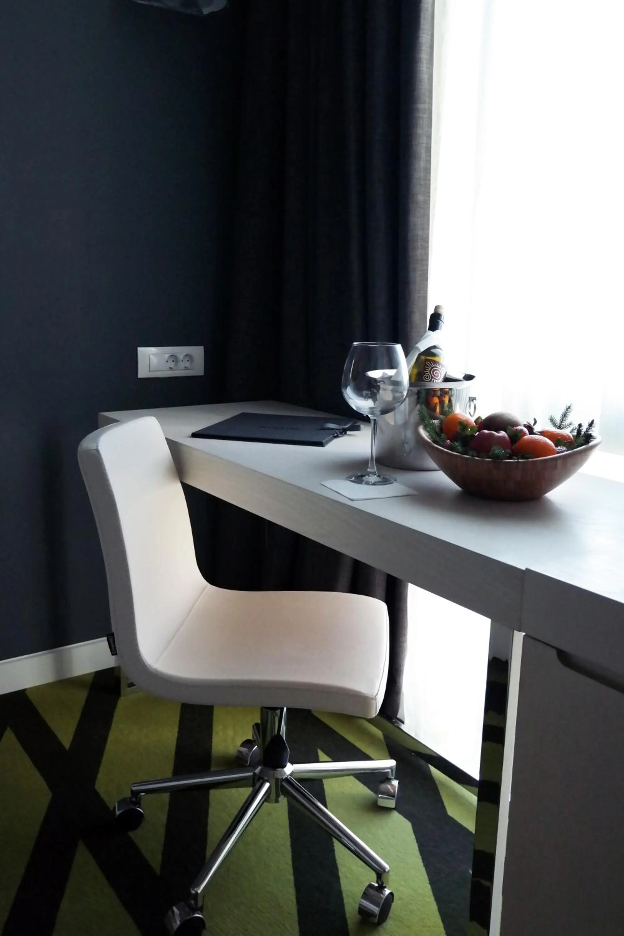 Decorative detail in Workinn Hotel