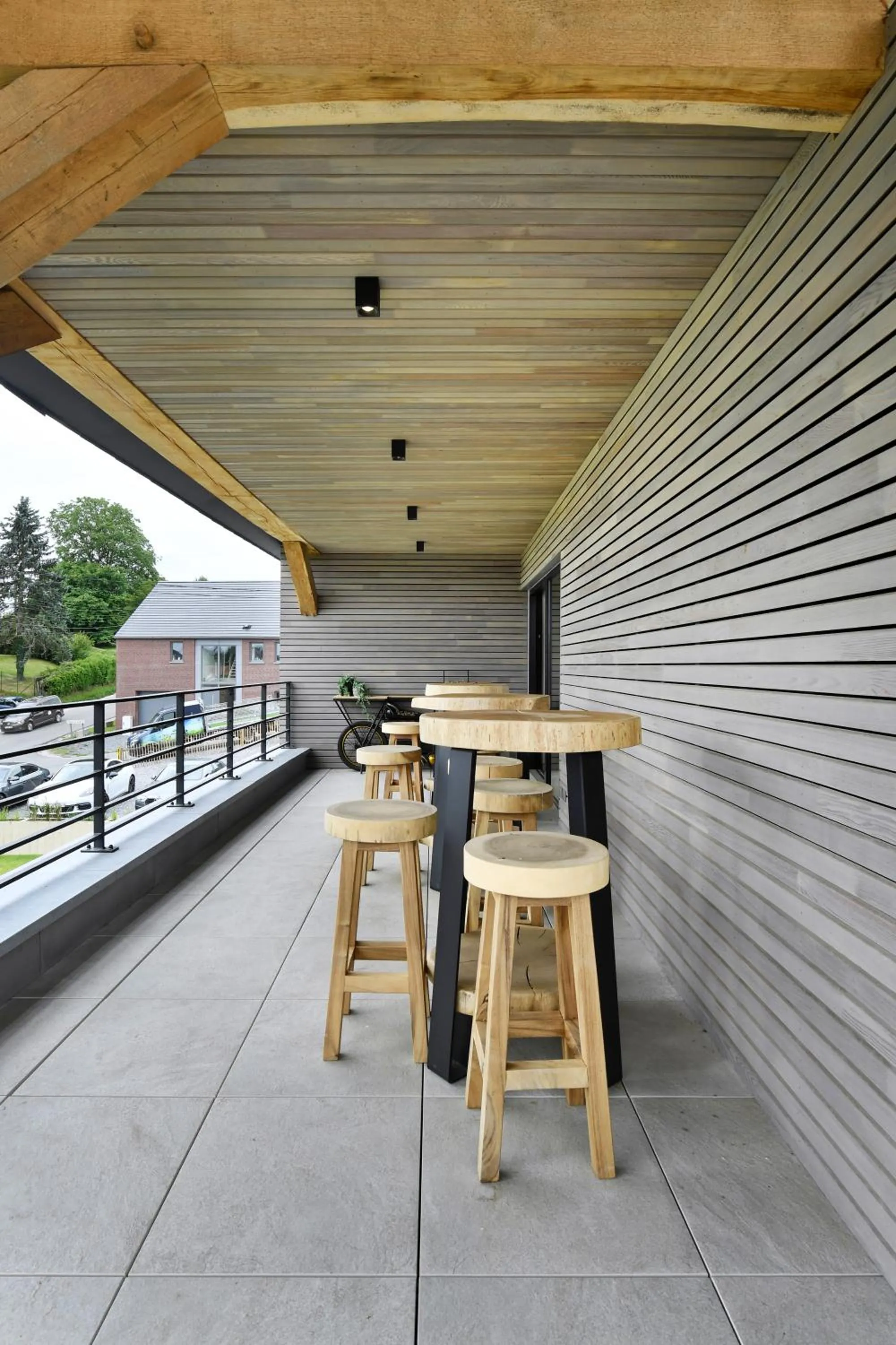 Balcony/Terrace in DURBUY SUITES