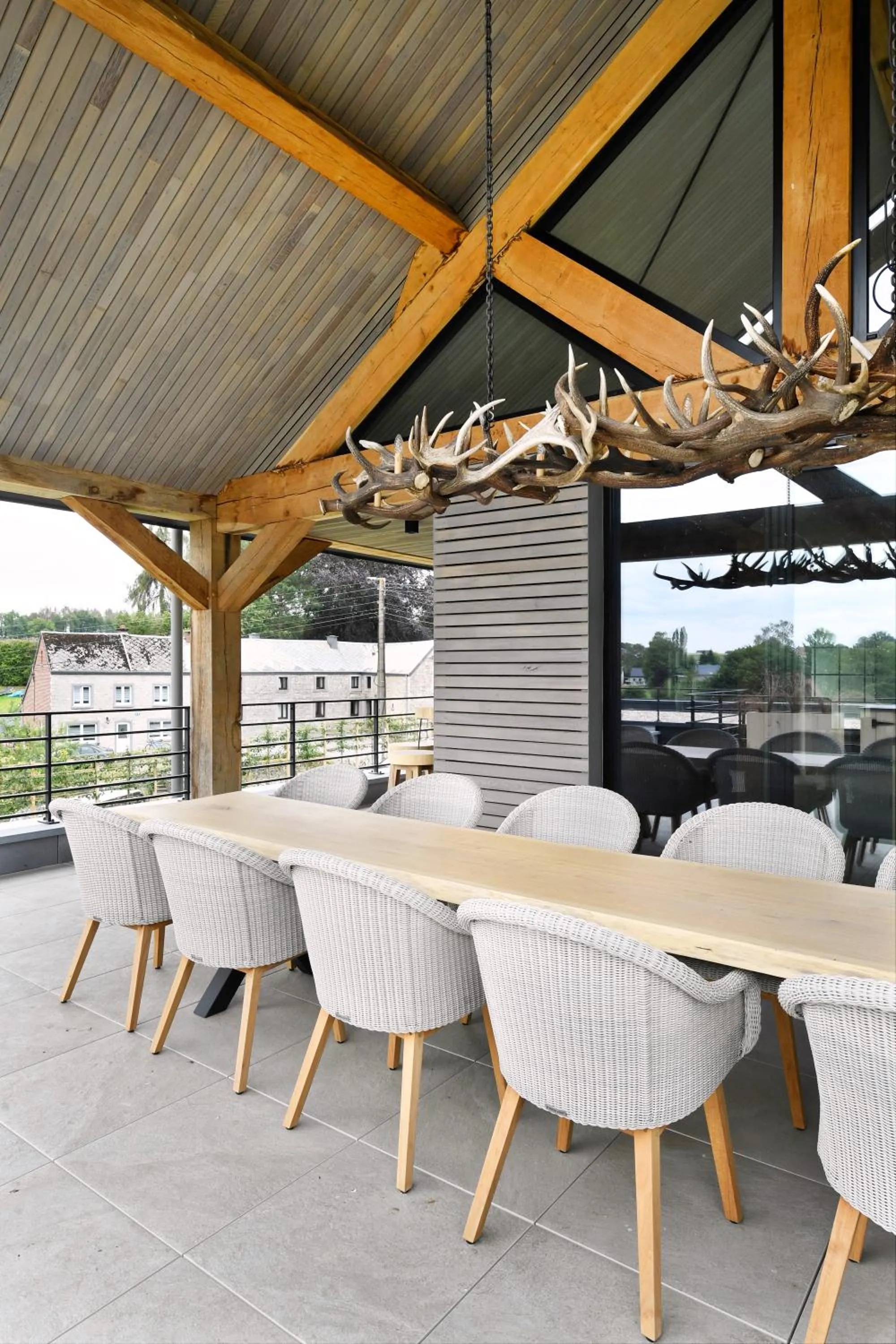 Balcony/Terrace in DURBUY SUITES