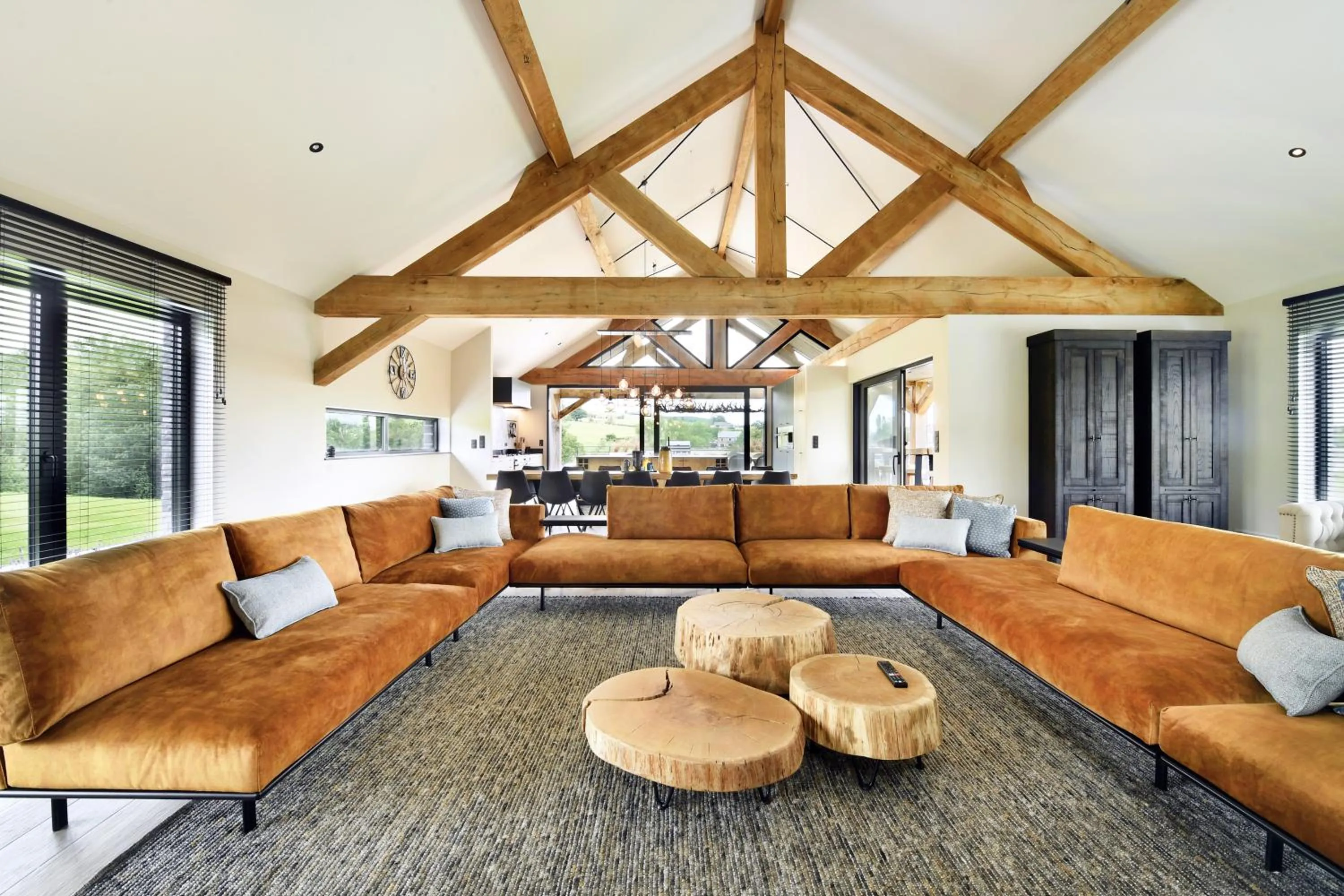 Living room in DURBUY SUITES