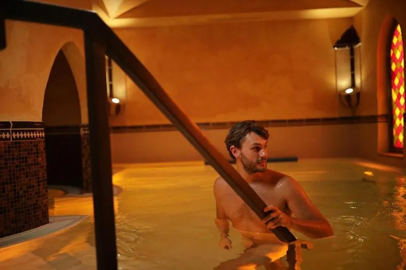 Spa and wellness centre/facilities in Hotel Die Sonne Frankenberg