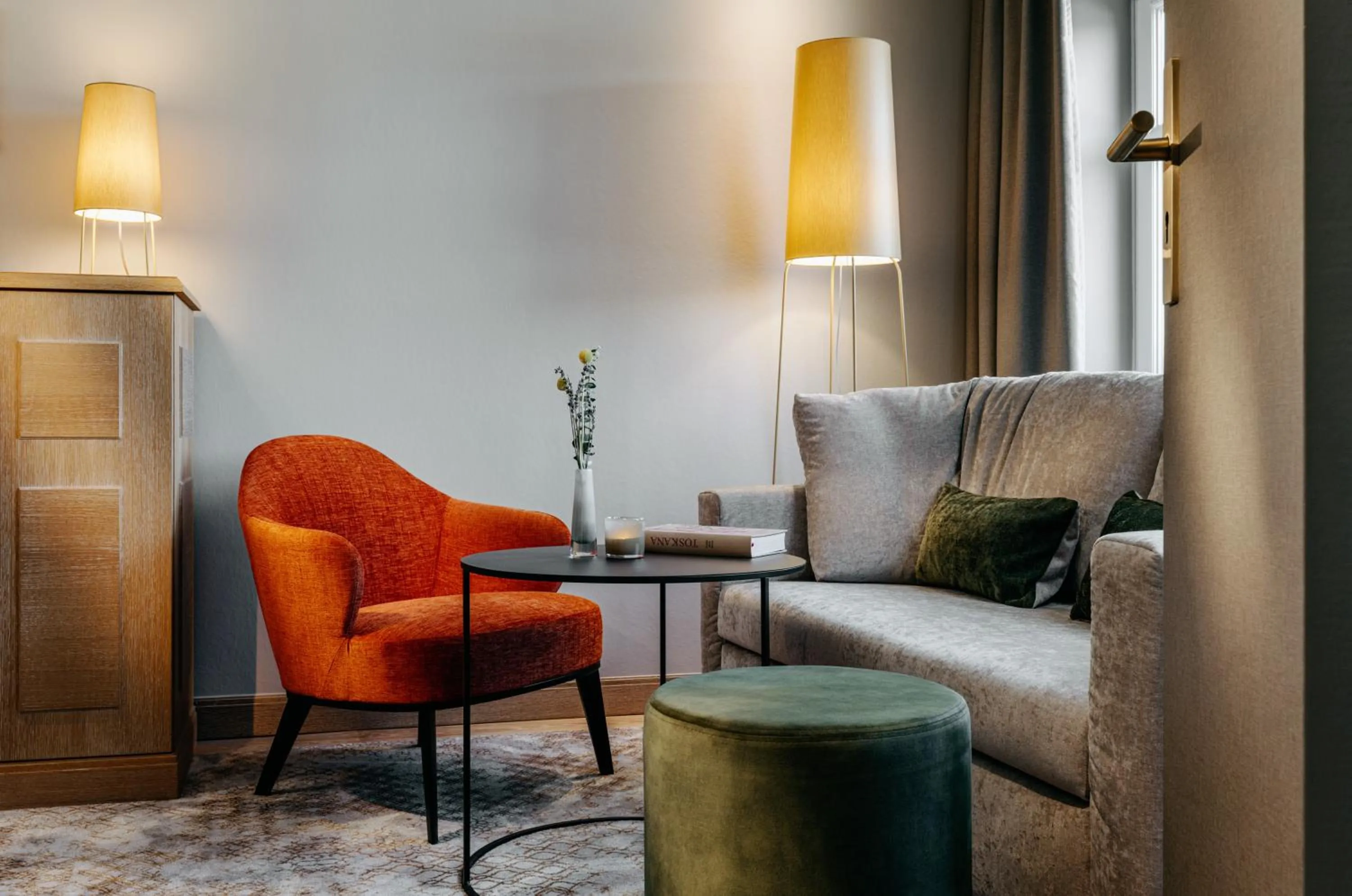 Seating area in Hotel Die Sonne Frankenberg
