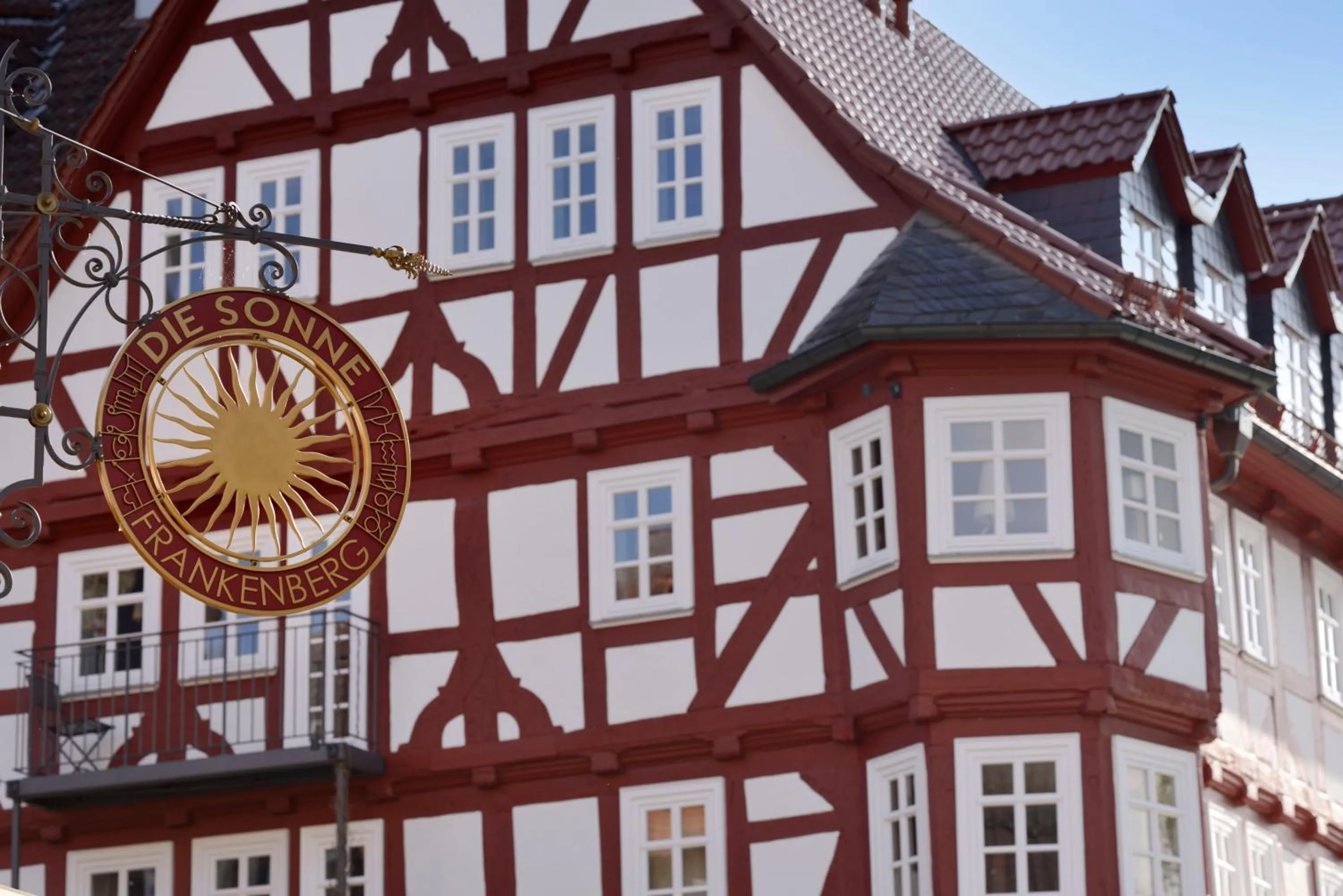 Property building in Hotel Die Sonne Frankenberg