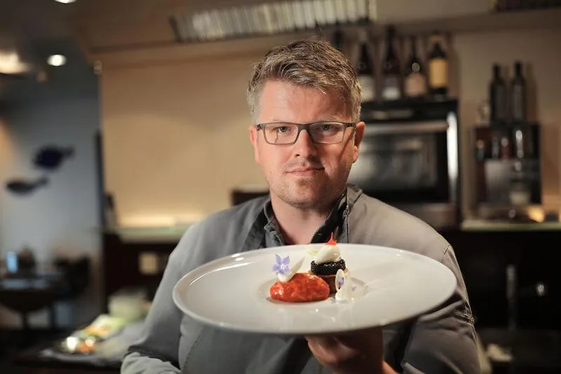 Restaurant/places to eat in Hotel Die Sonne Frankenberg