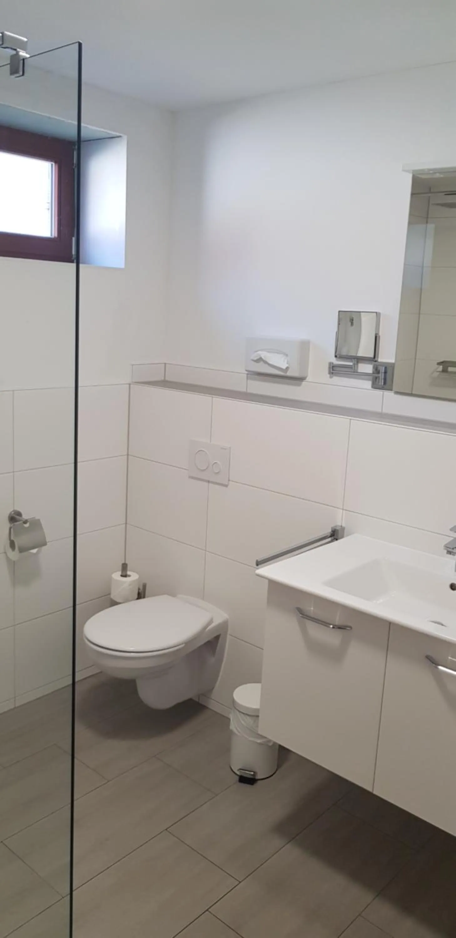 Bathroom in Hotel & Restaurant Lindengarten