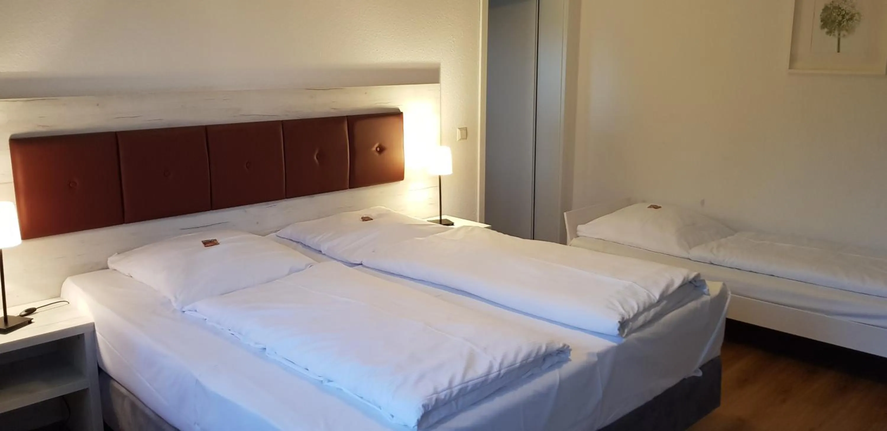 Photo of the whole room, Bed in Hotel & Restaurant Lindengarten