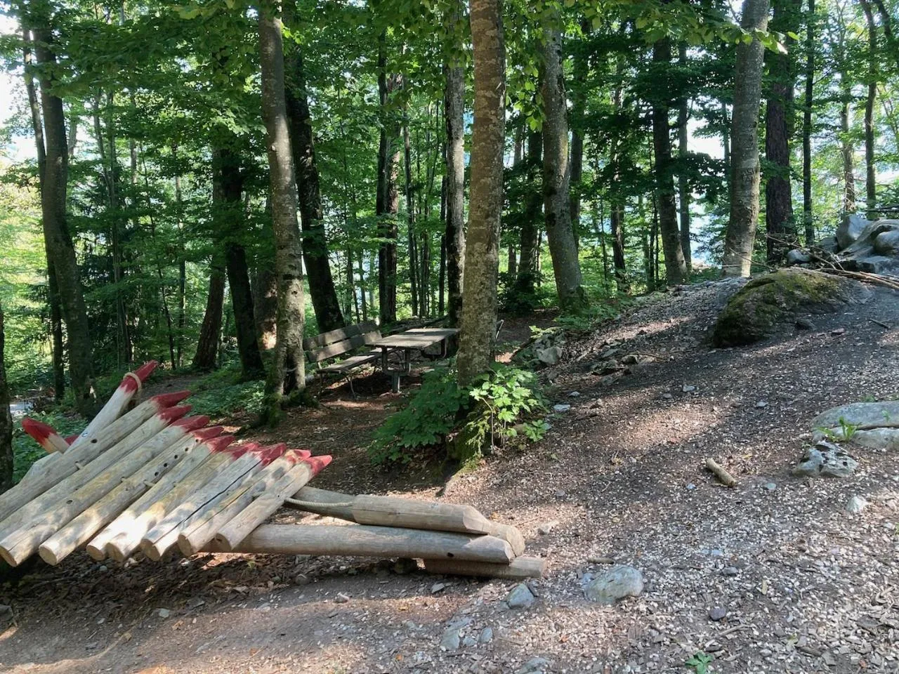BBQ facilities in Hotel Cafe Seeblick