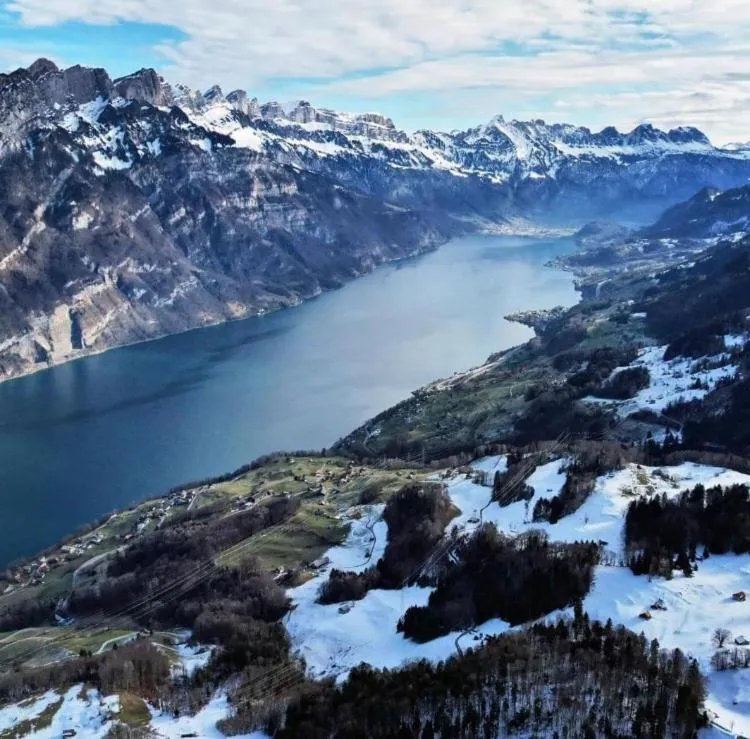 Natural landscape in Hotel Cafe Seeblick