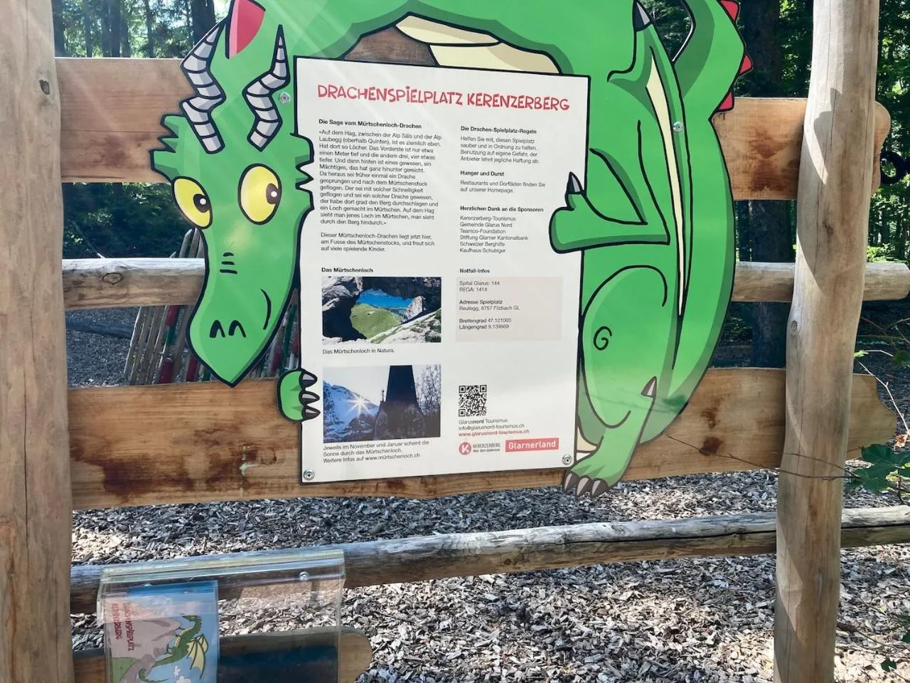 Children play ground in Hotel Cafe Seeblick