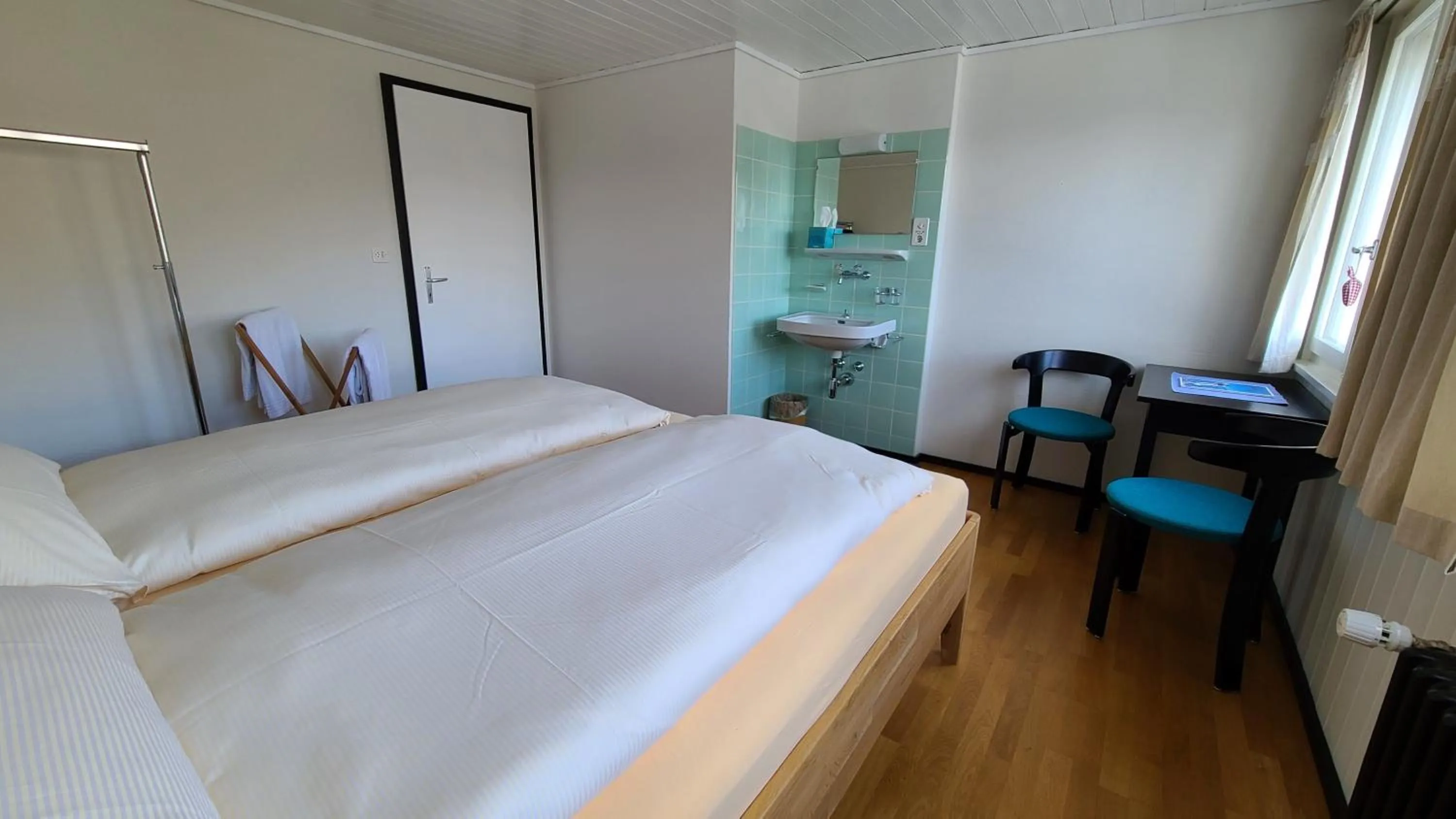 Photo of the whole room, Bed in Hotel Cafe Seeblick