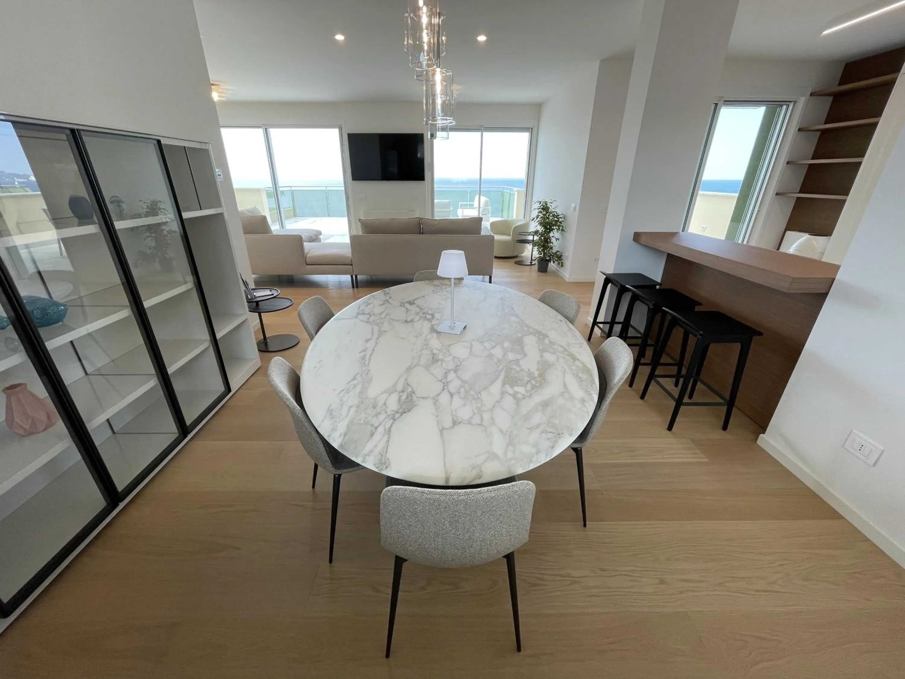 Kitchen or kitchenette in Gli Scogli Luxury Residence Hotel