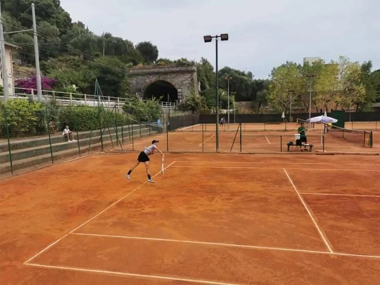 Tennis court in Gli Scogli Luxury Residence Hotel