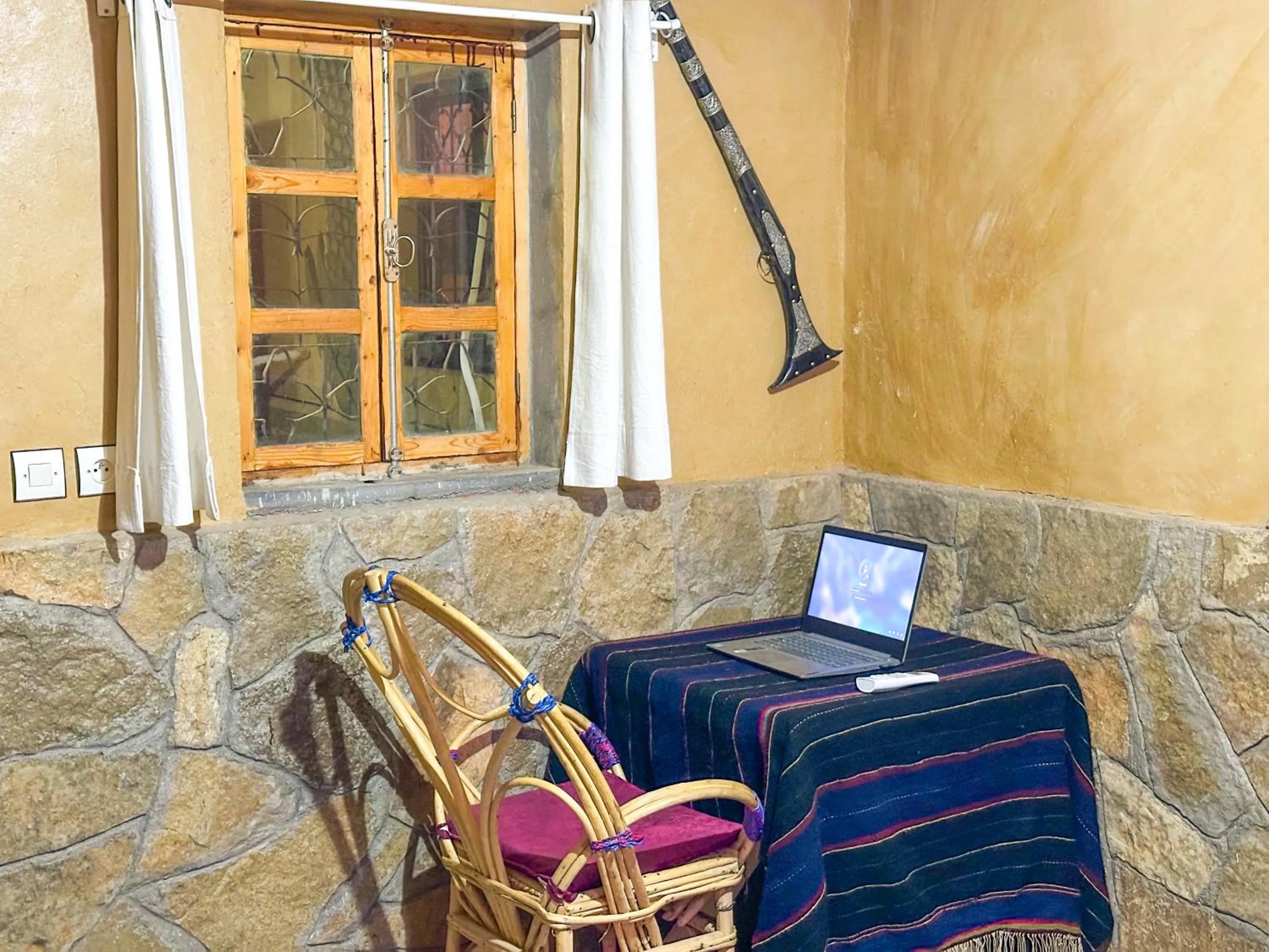 Seating area in Auberge & Restaurant Agoudal