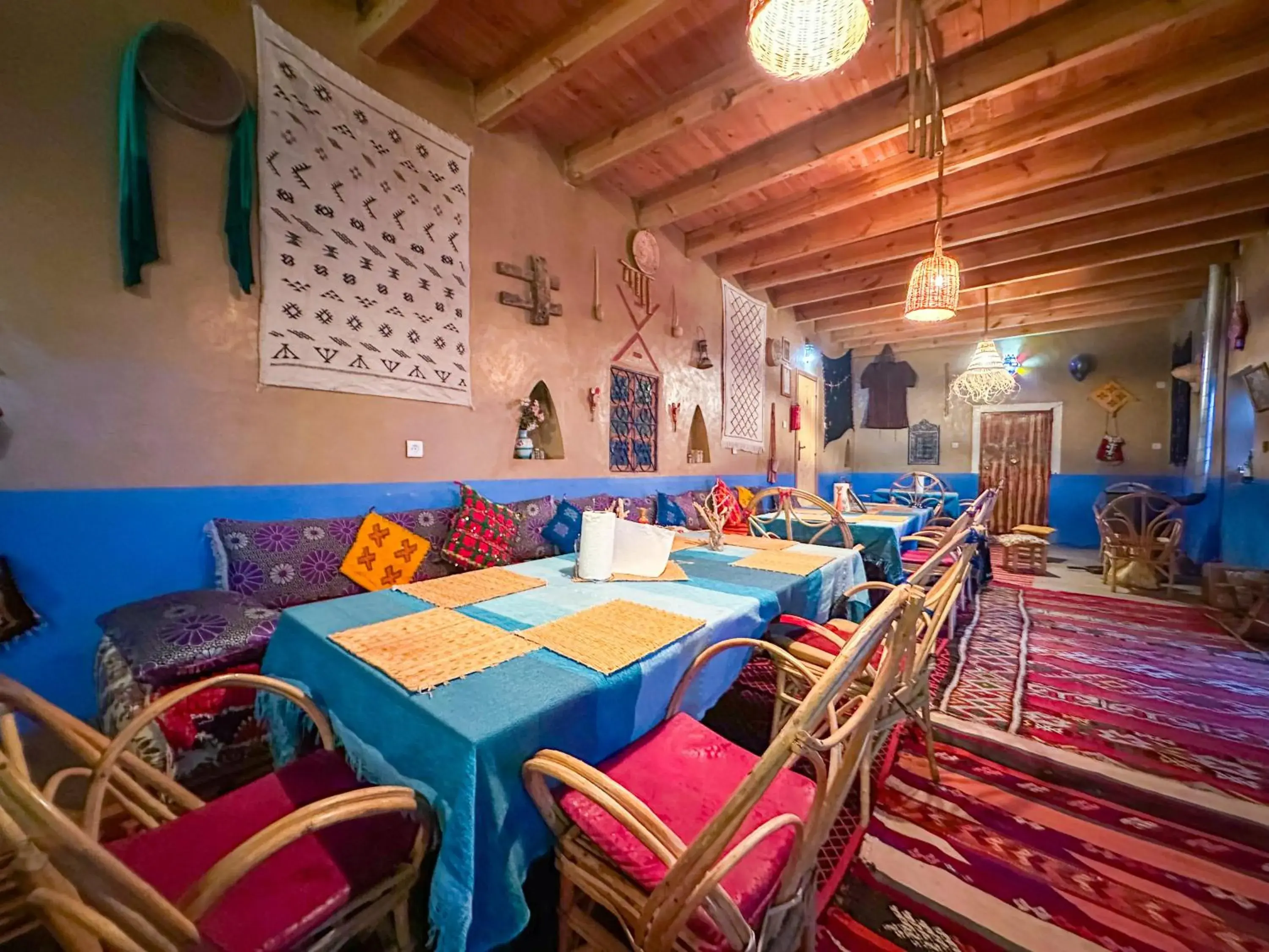 Triple Room with Private External Bathroom - single occupancy in Auberge & Restaurant Agoudal Triple Room with Private External Bathroom - single occupancy in Auberge & Restaurant Agoudal