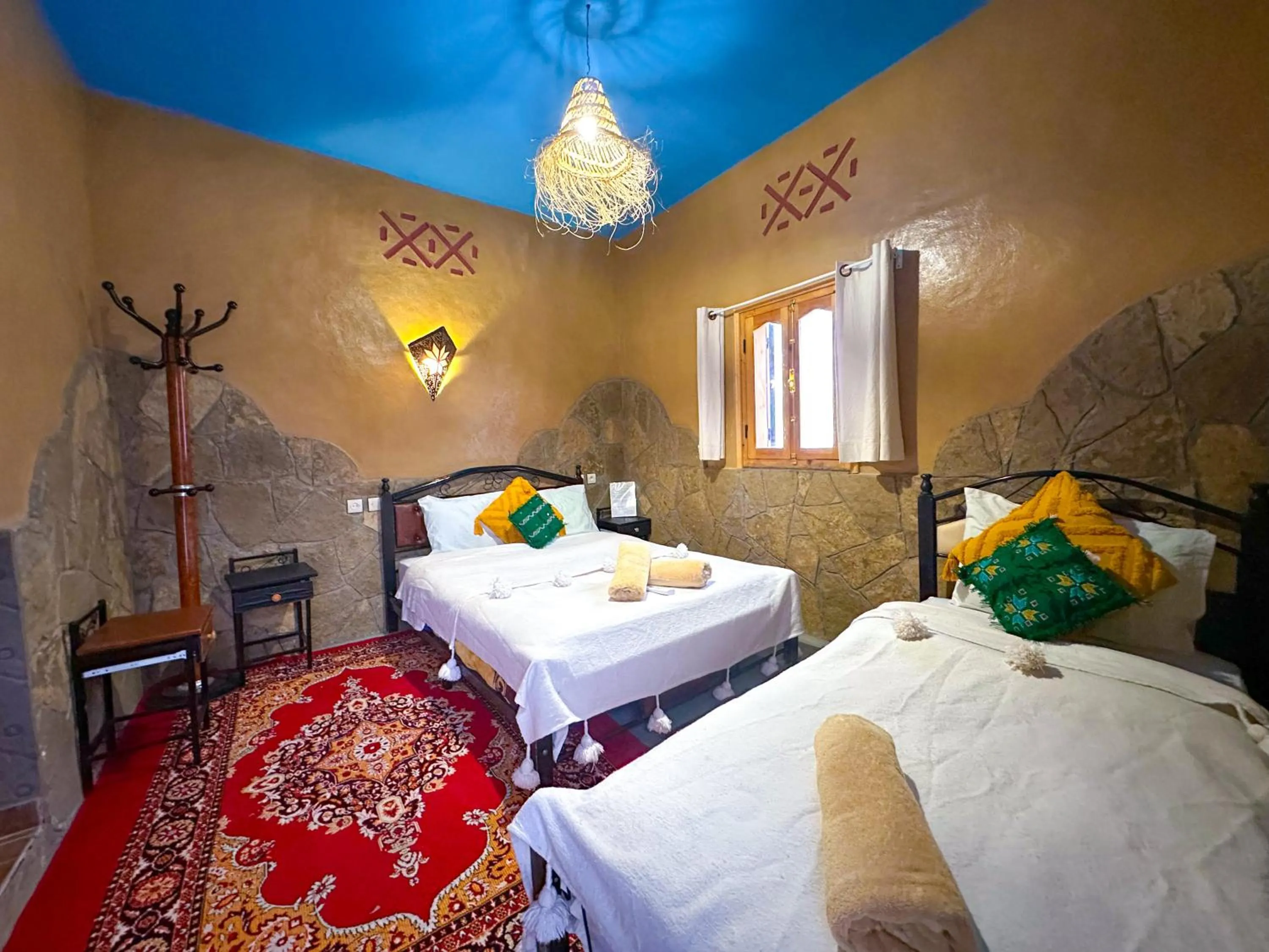 Bed in Auberge & Restaurant Agoudal