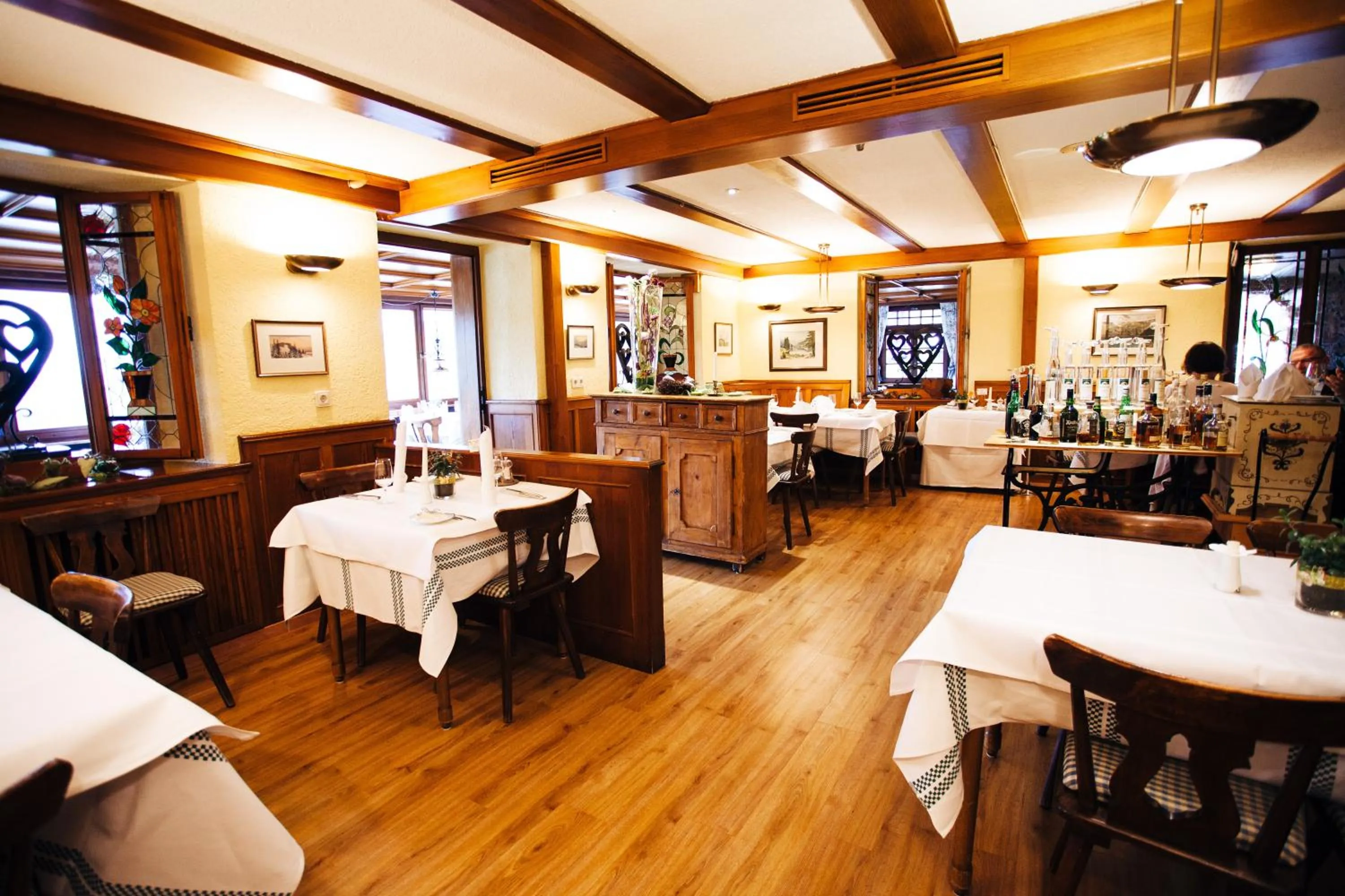 Restaurant/places to eat in Hotel Adler Bärental