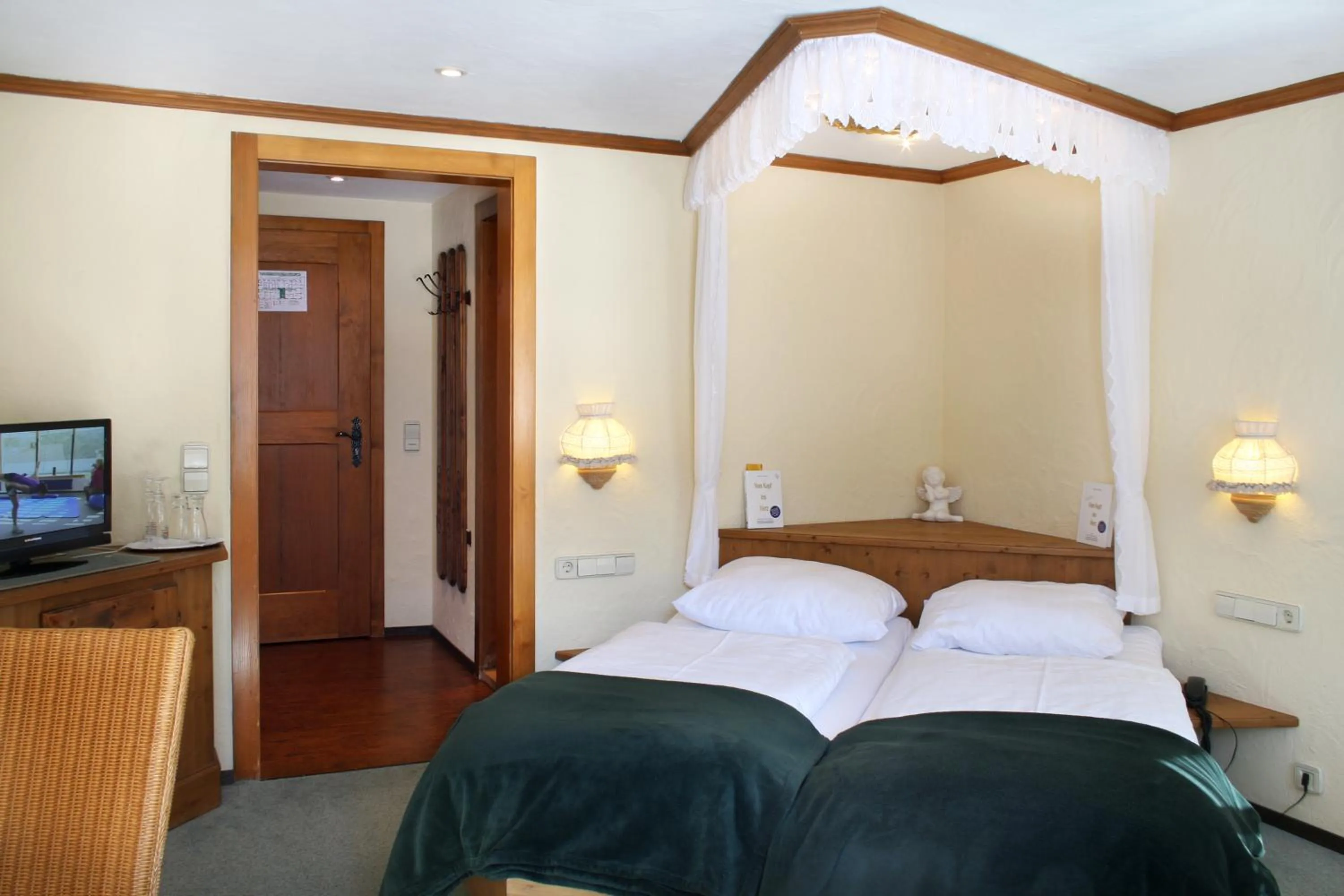 Bed in Hotel Adler Bärental