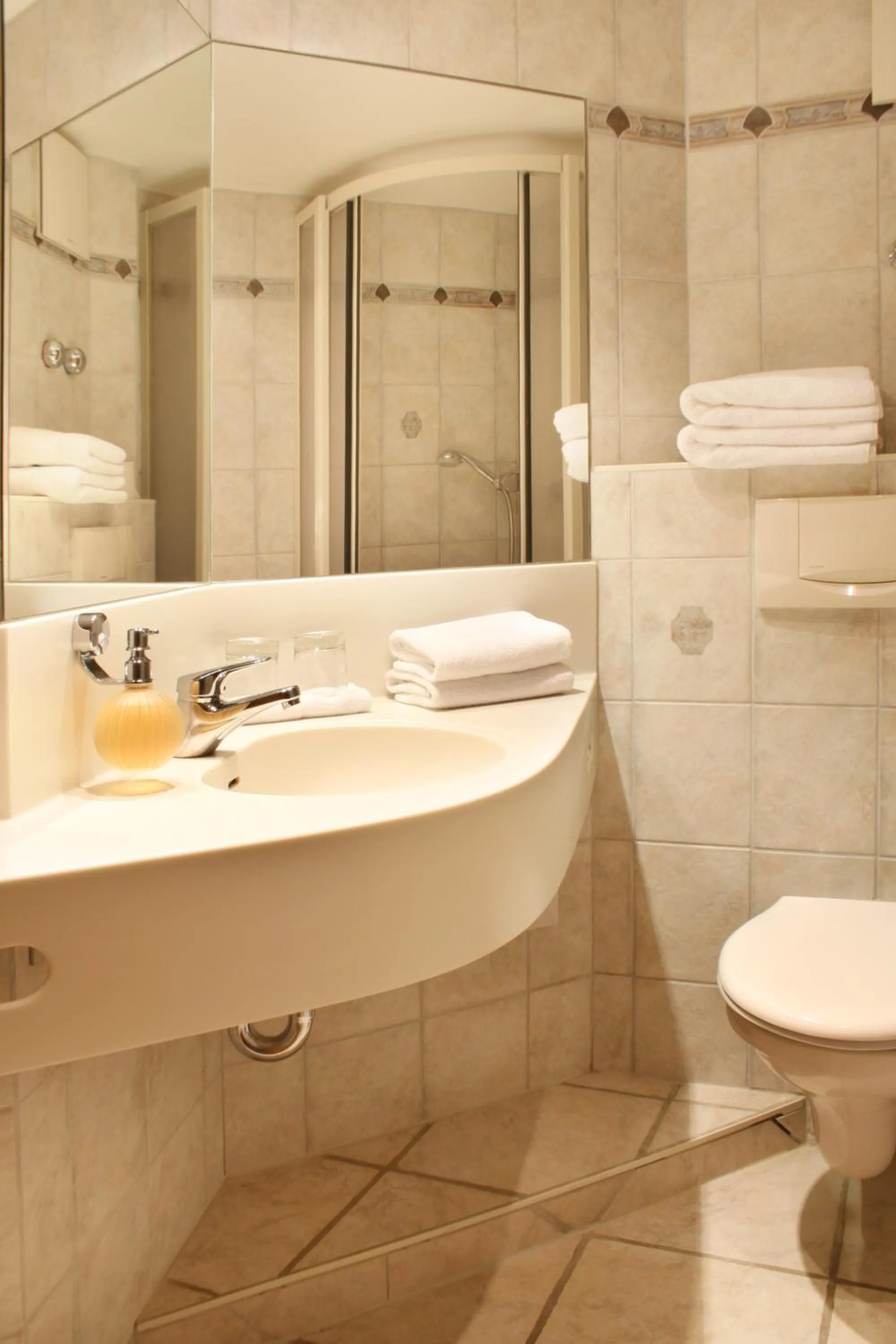 Bathroom in Hotel Adler Bärental