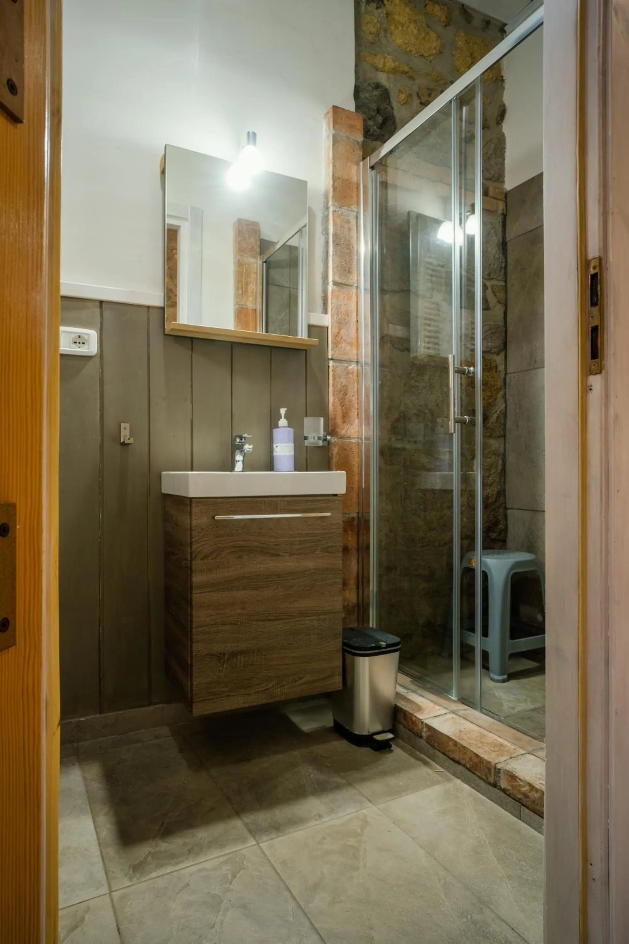 Bathroom in Locanda Villa Naumanni