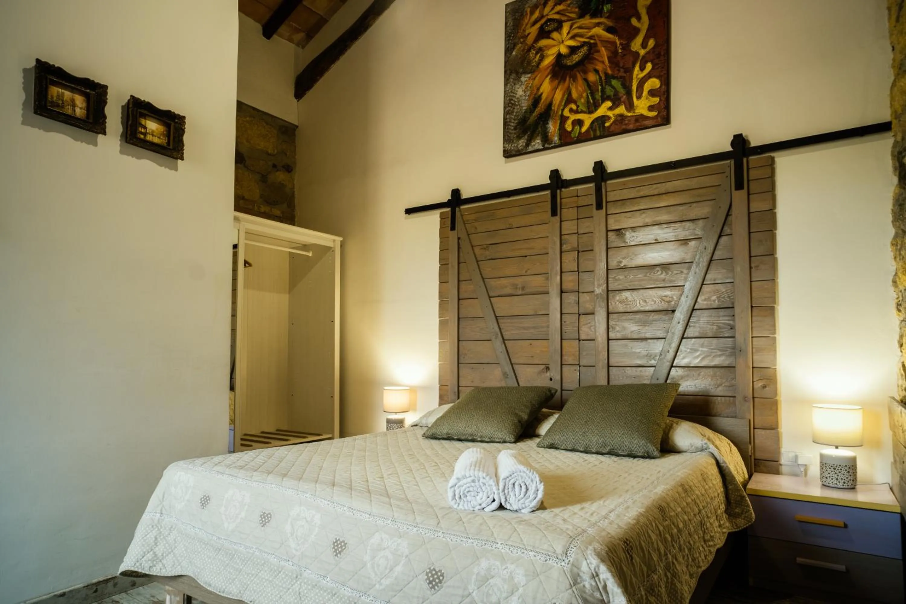 Bedroom, Bed in Locanda Villa Naumanni