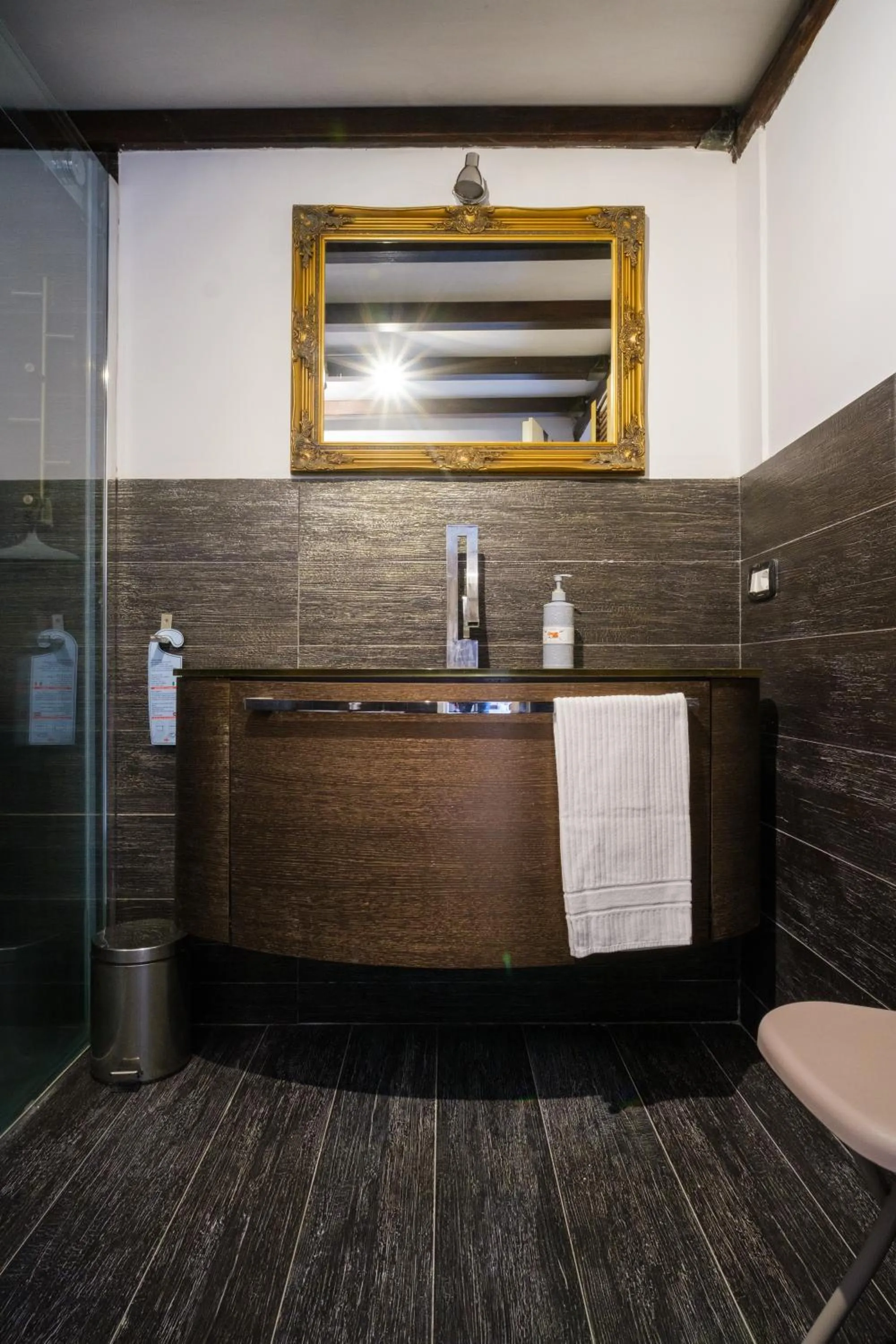 Bathroom in Locanda Villa Naumanni