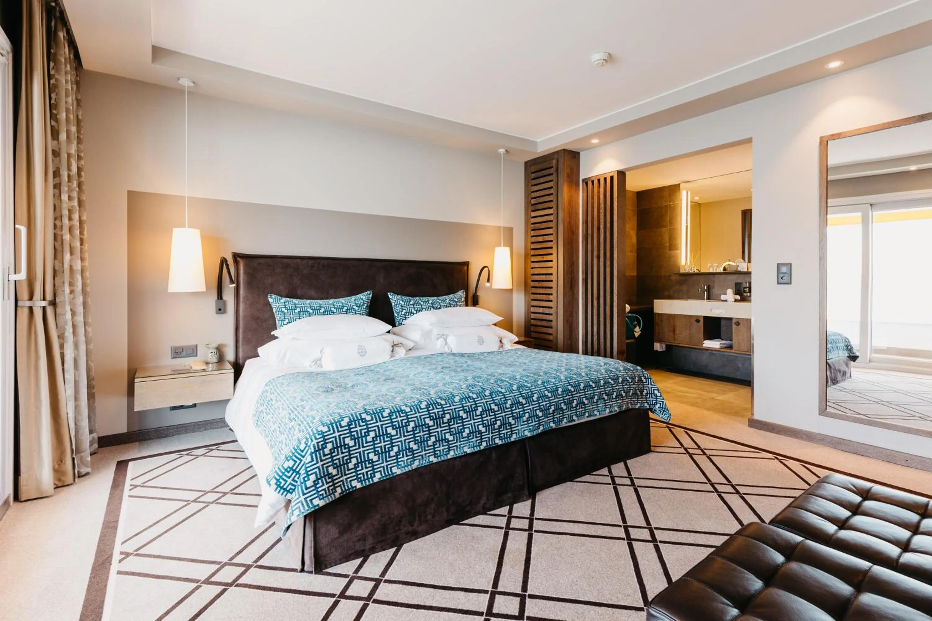 Photo of the whole room, Bed in BEATUS Wellness- & Spa-Hotel