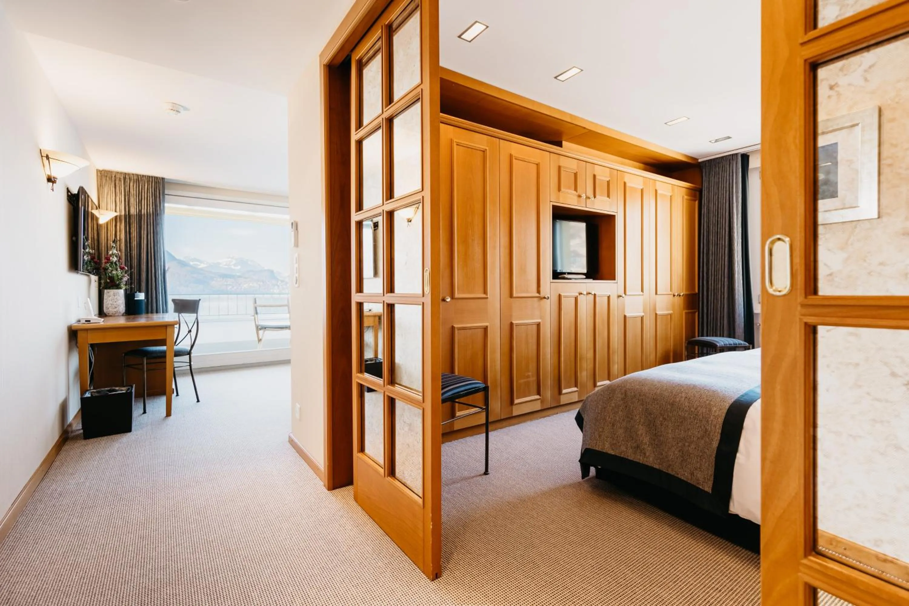 Photo of the whole room, Bed in BEATUS Wellness- & Spa-Hotel