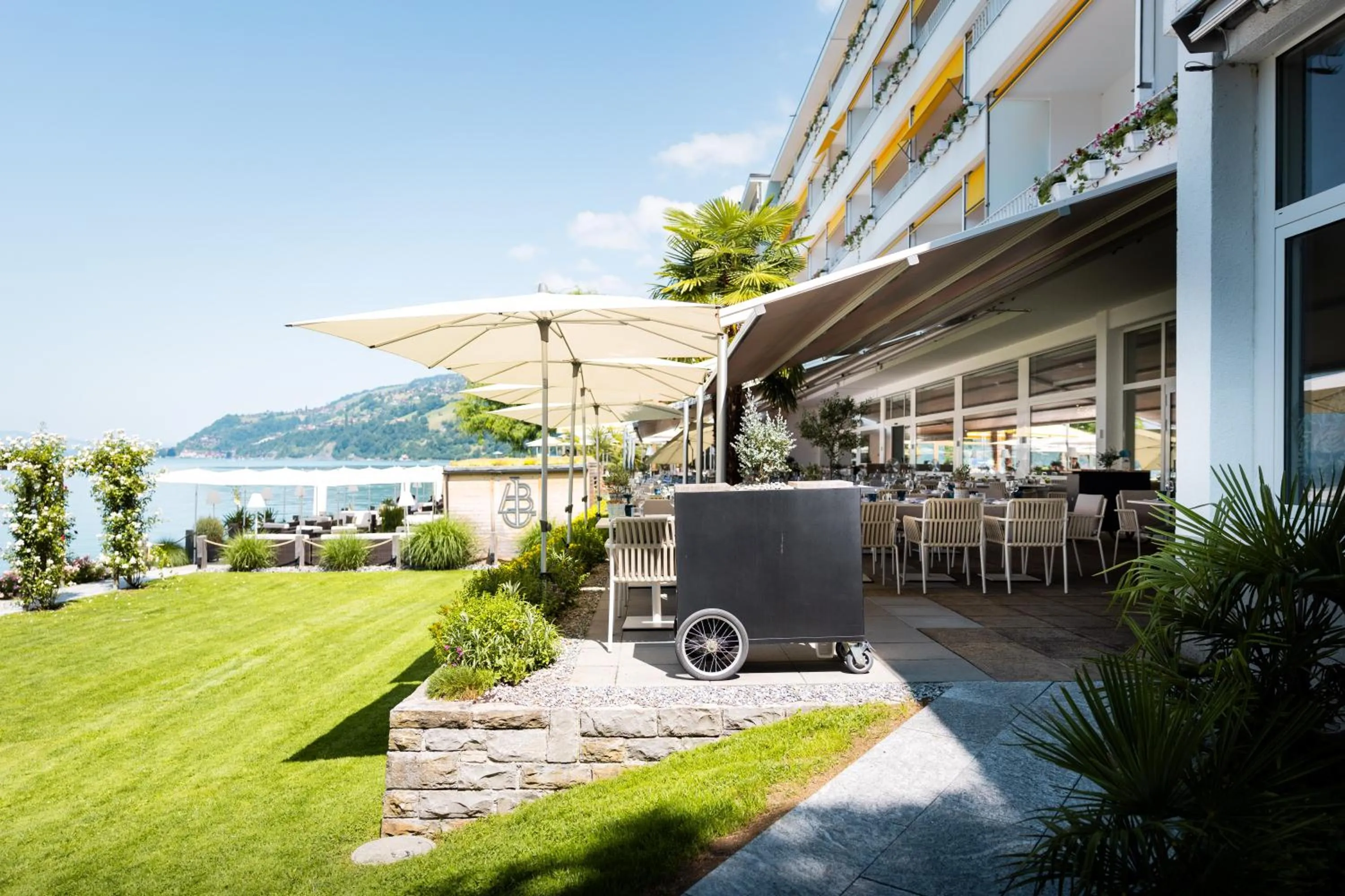 Balcony/Terrace in BEATUS Wellness- & Spa-Hotel