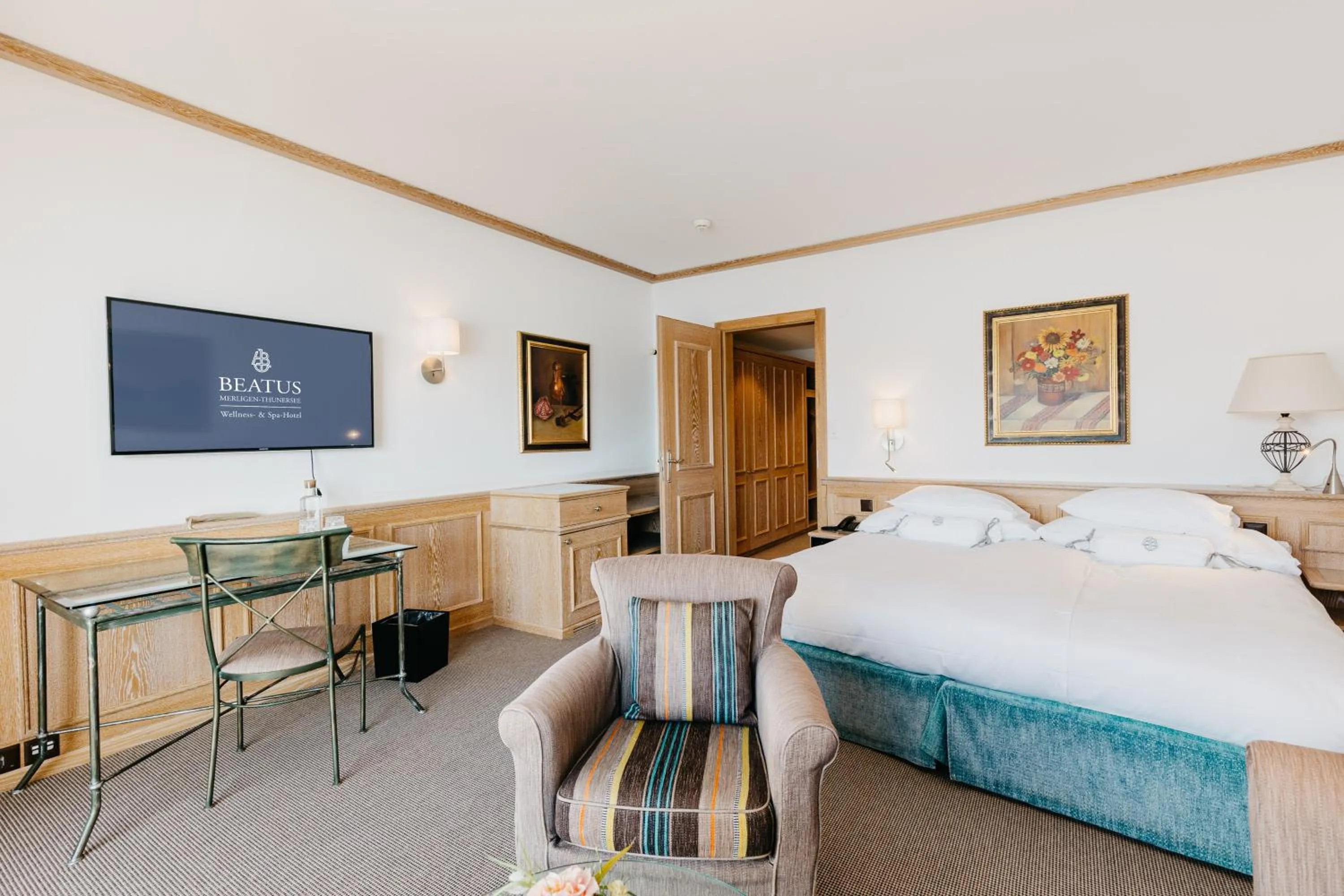 Bedroom, Bed in BEATUS Wellness- & Spa-Hotel