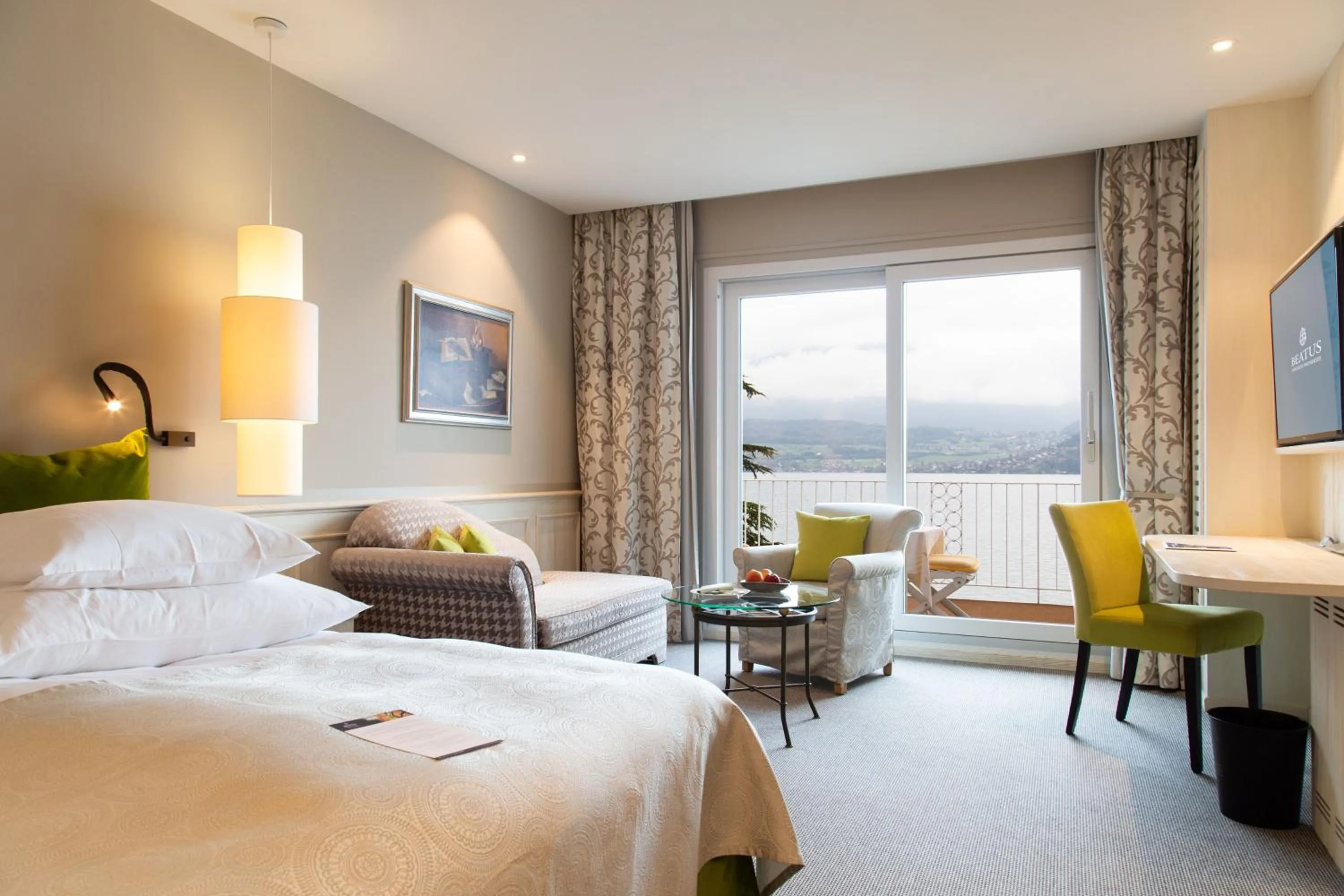 Bedroom, Bed in BEATUS Wellness- & Spa-Hotel