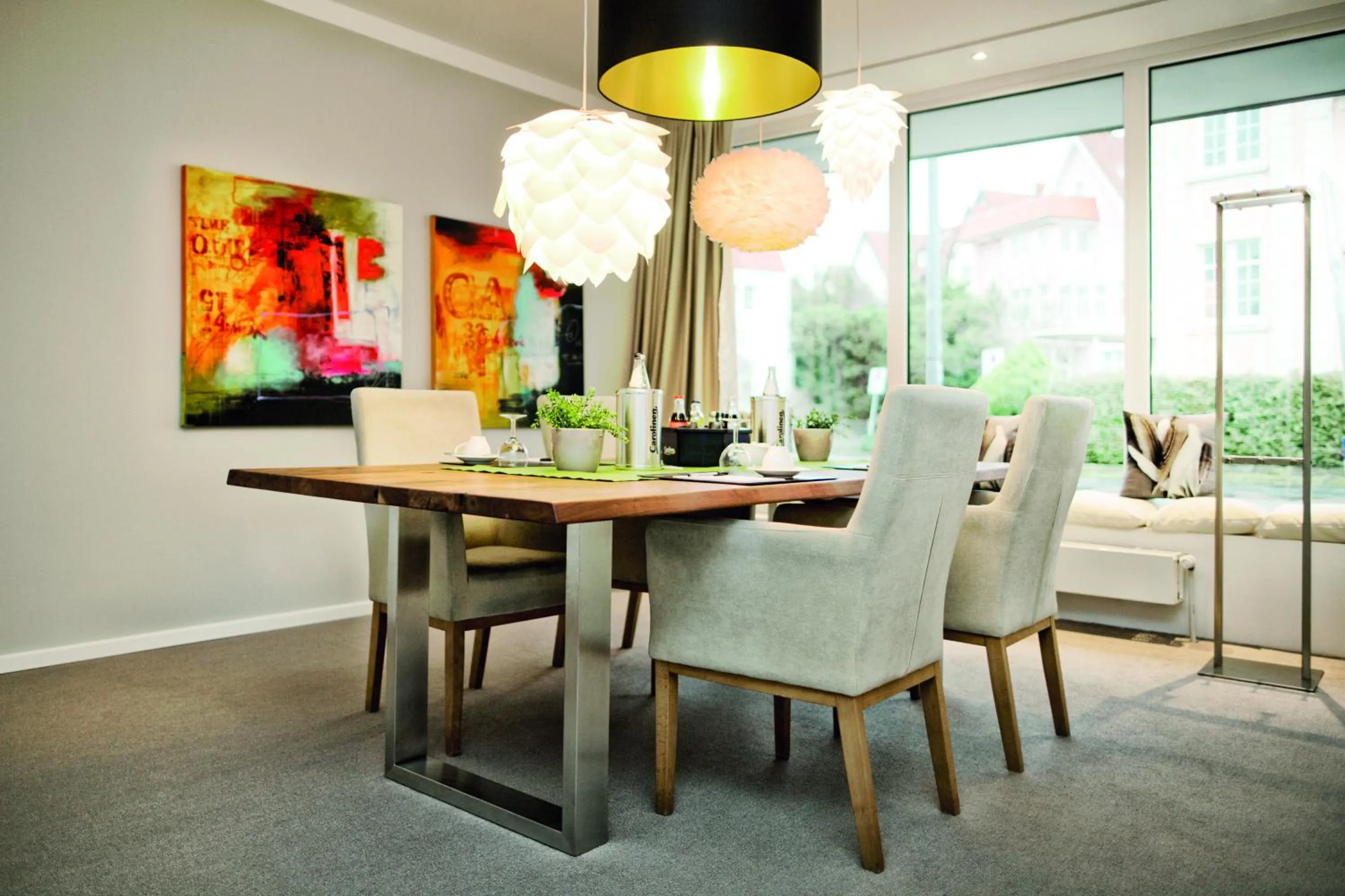 Decorative detail in City Hotel Bosse