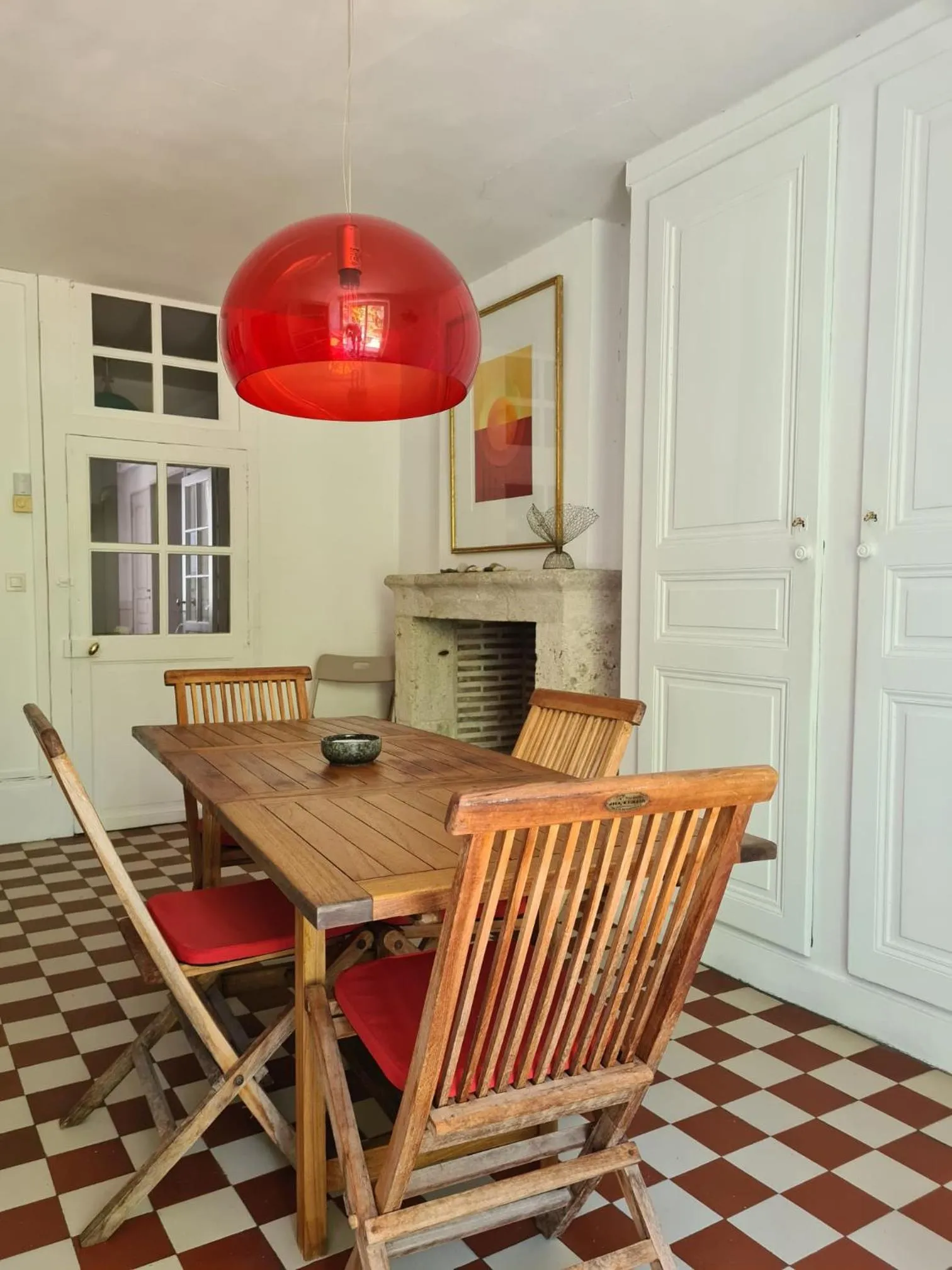 Dining area in L'eau Vive demeure de charme