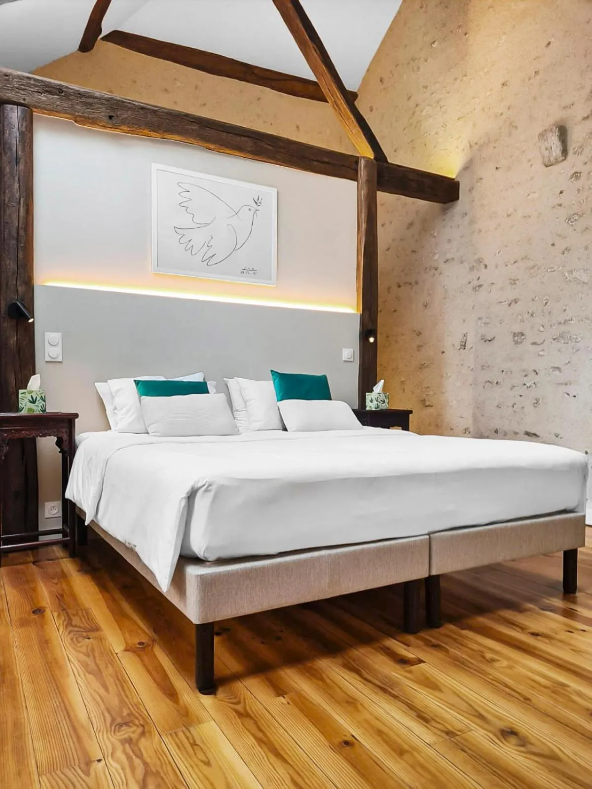 Bed in L'eau Vive demeure de charme