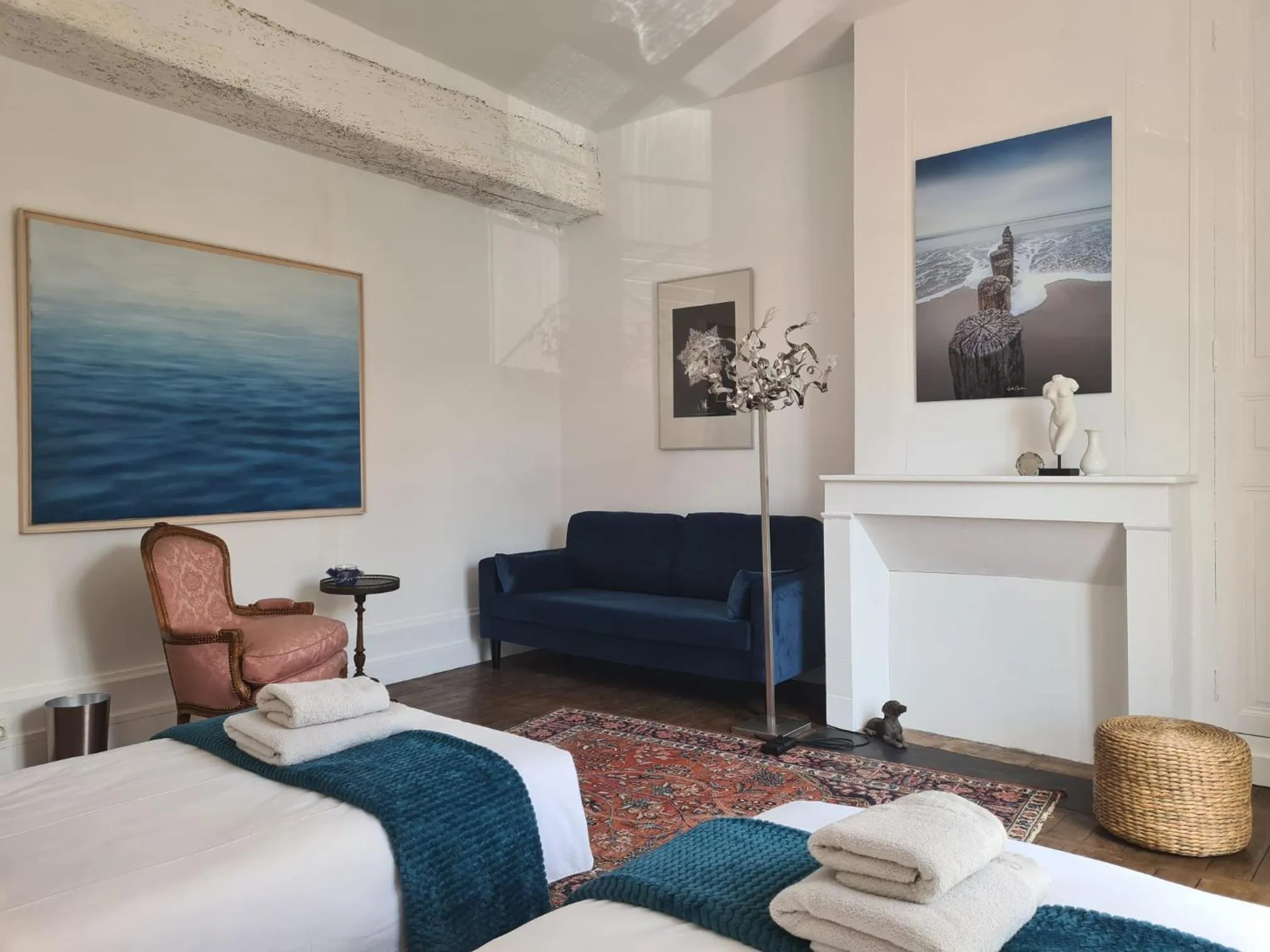 Bedroom, Bed in L'eau Vive demeure de charme