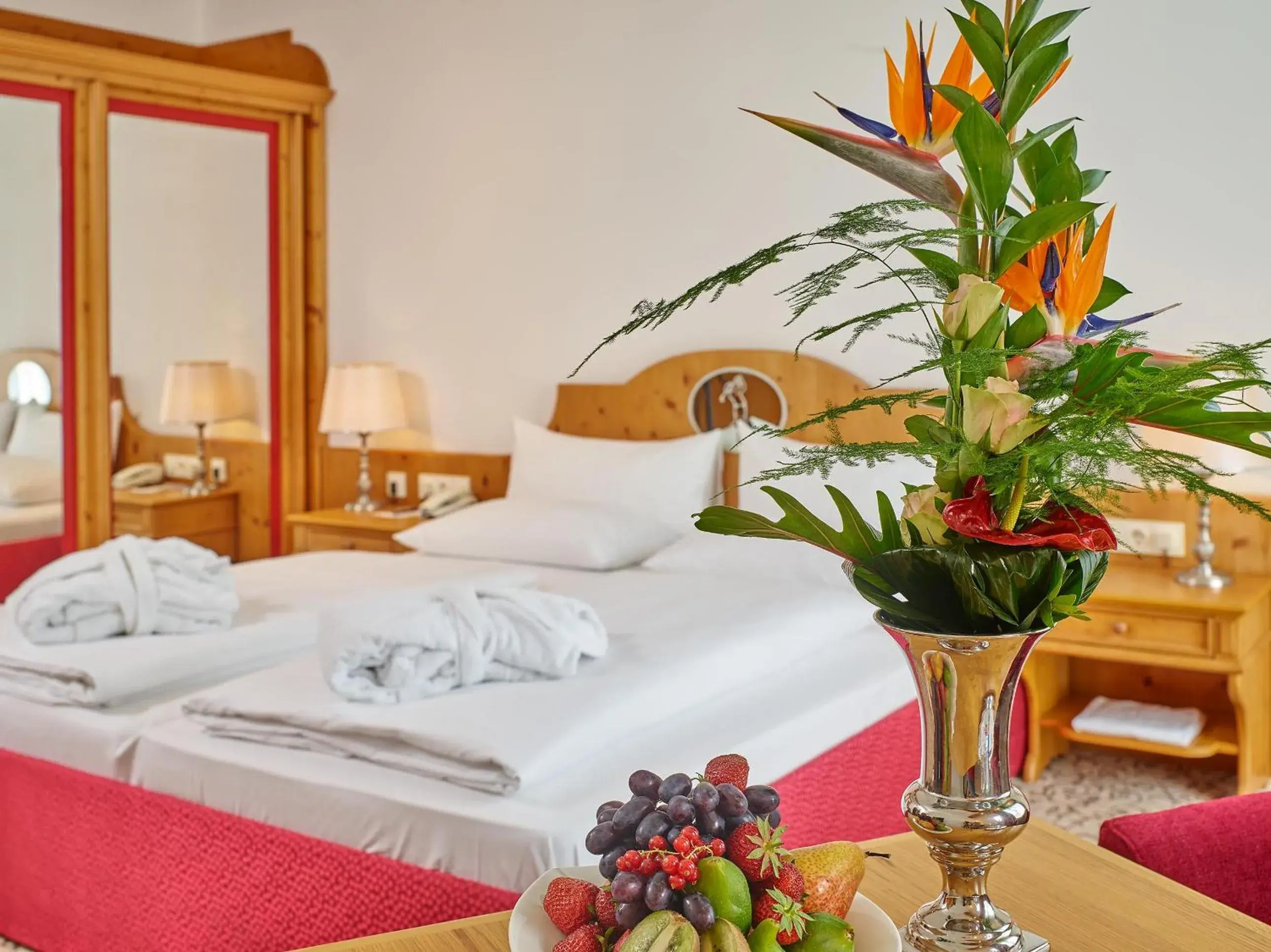 Bed in Hotel Maximilian - Wellness und Golfhotel