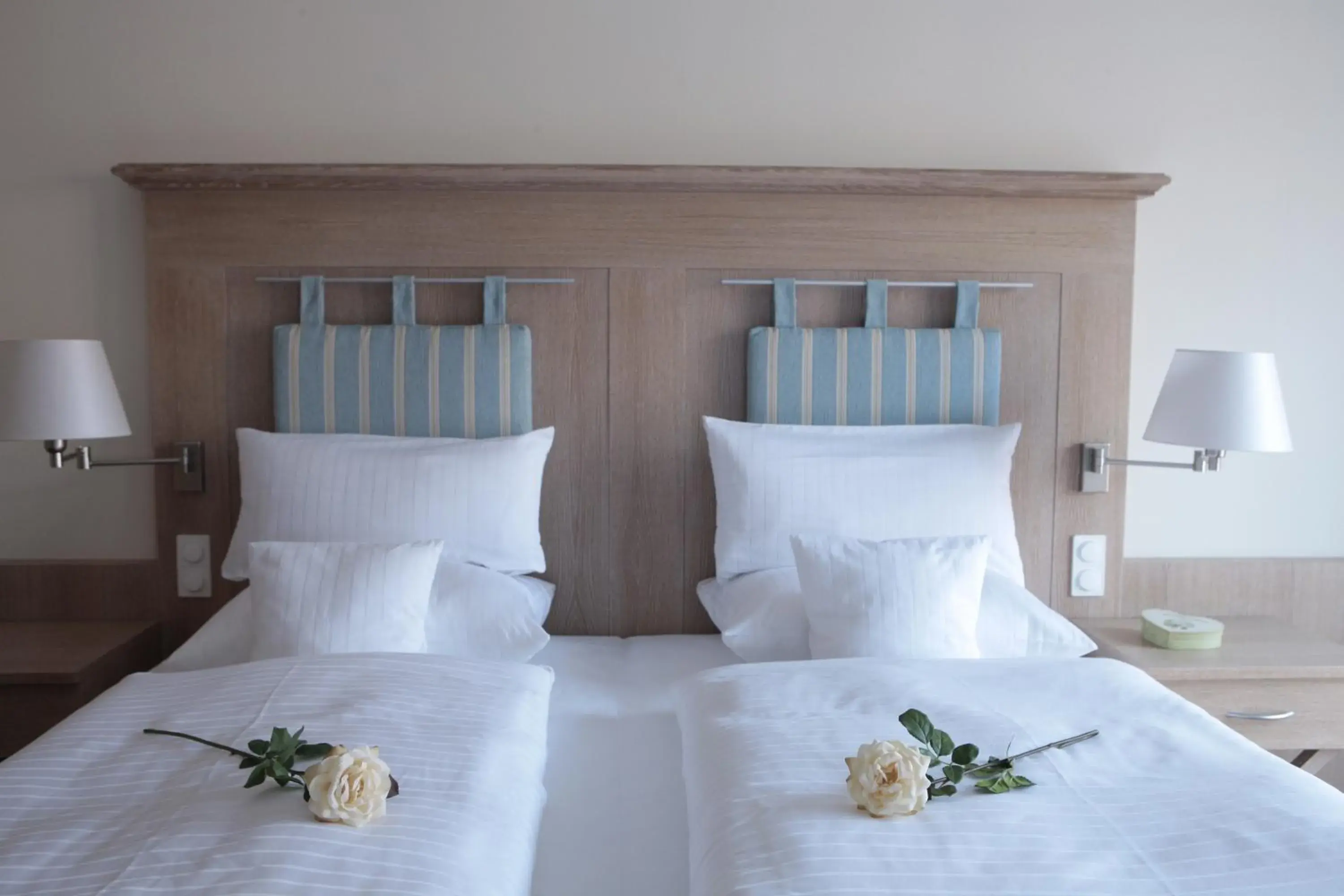Bedroom, Bed in Hotel Maximilian - Wellness und Golfhotel