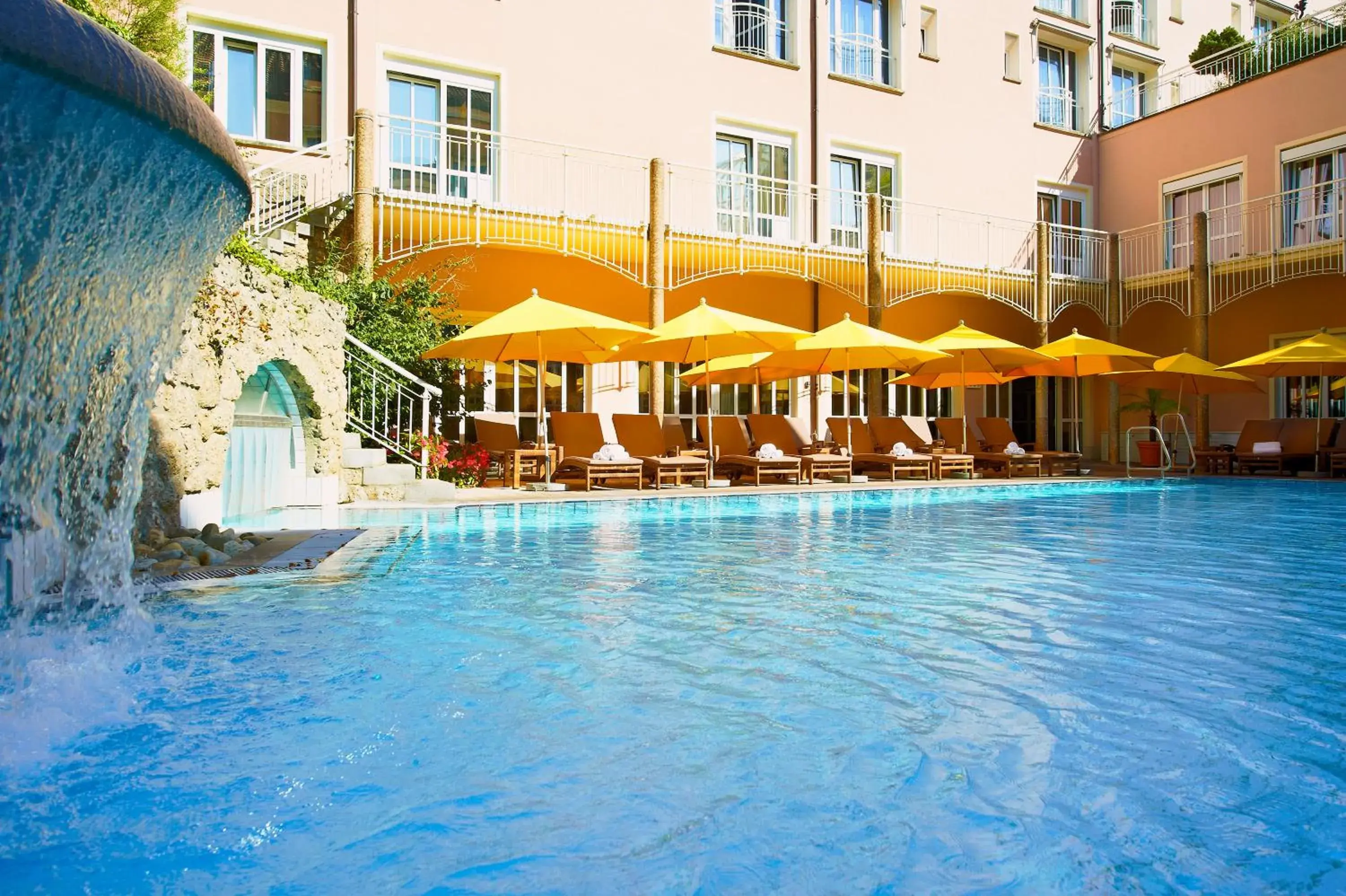 Day, Swimming Pool in Hotel Maximilian - Wellness und Golfhotel