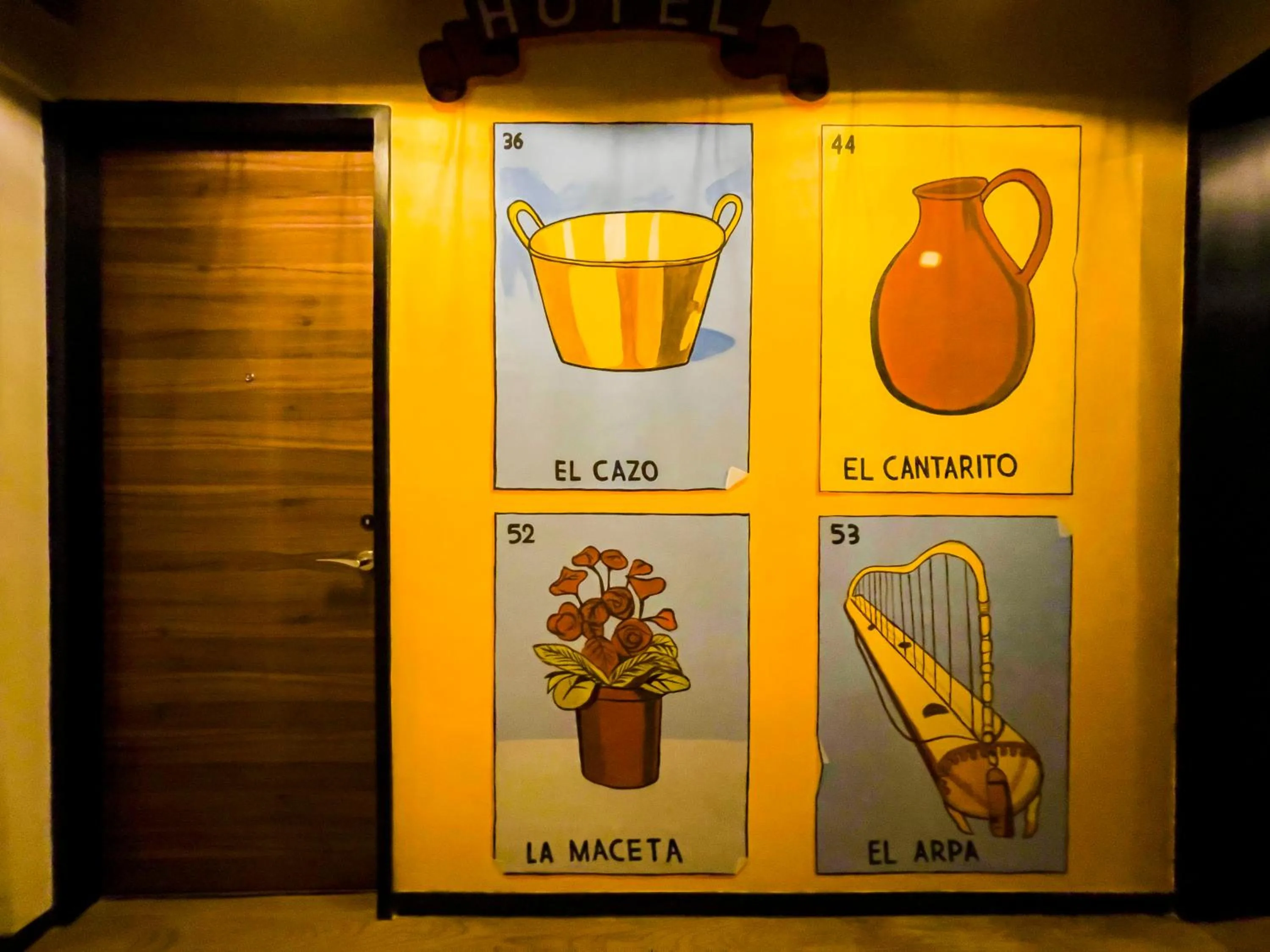 Decorative detail in Cadillac Hotel Boutique