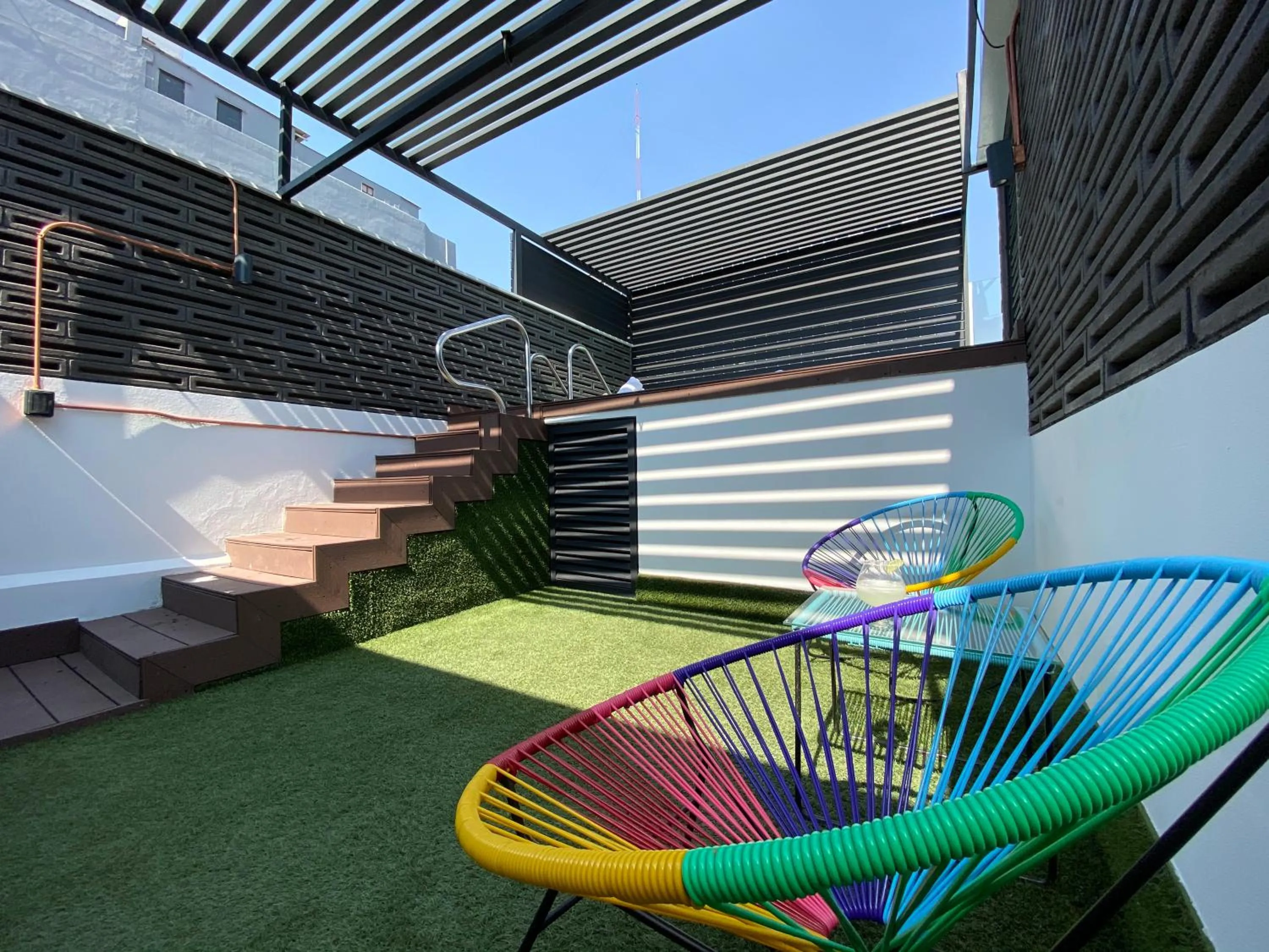 Patio in Cadillac Hotel Boutique