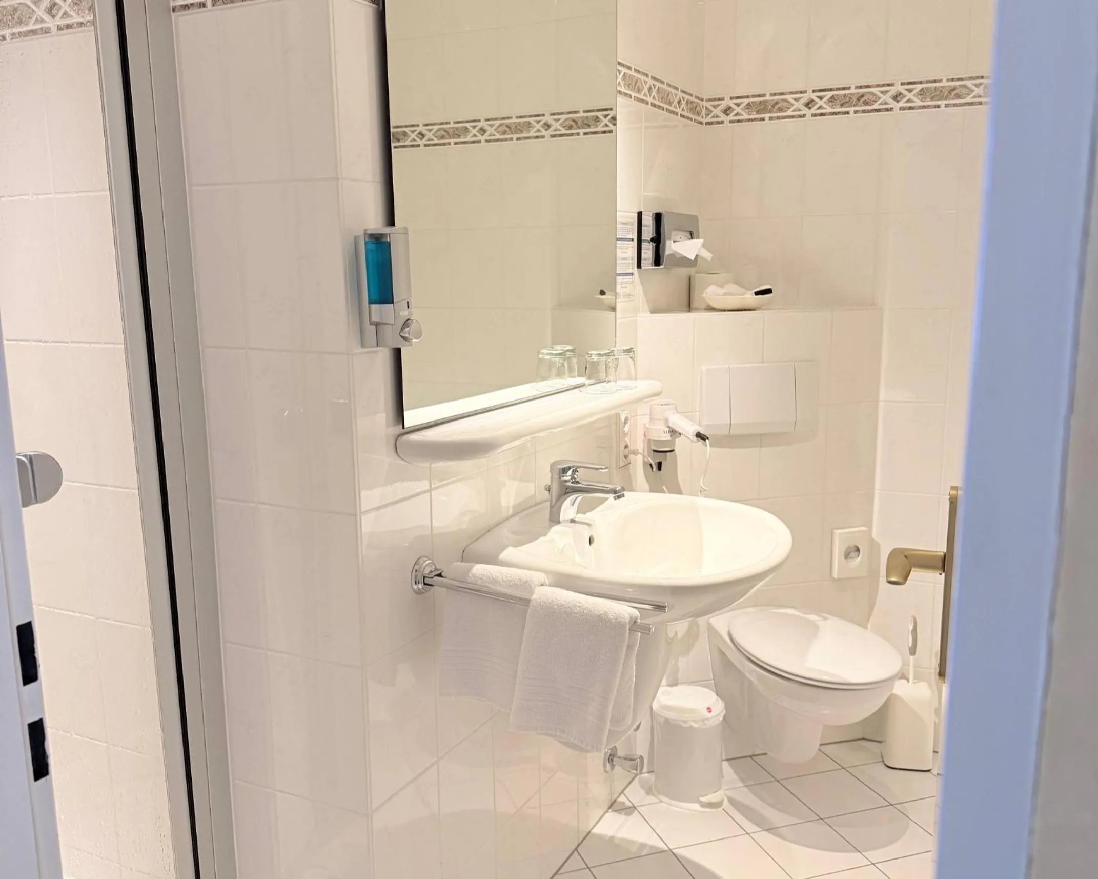 Bathroom in Hotel Garni Fürst von Waldeck